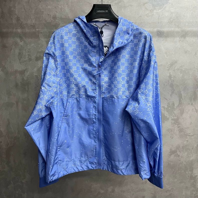 Louis Vuitton Louis Vuitton Blue full-print plaid print large pocket for Size US L / EU 52-54 / 3 - 1 Thumbnail