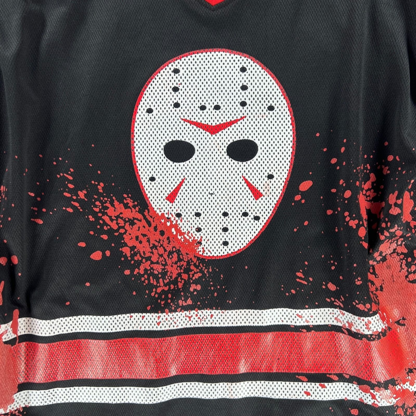 Other Friday The 13th Hockey Jersey Men XL Horror Jason Voorhees # Size US XL / EU 56 / 4 - 5 Thumbnail