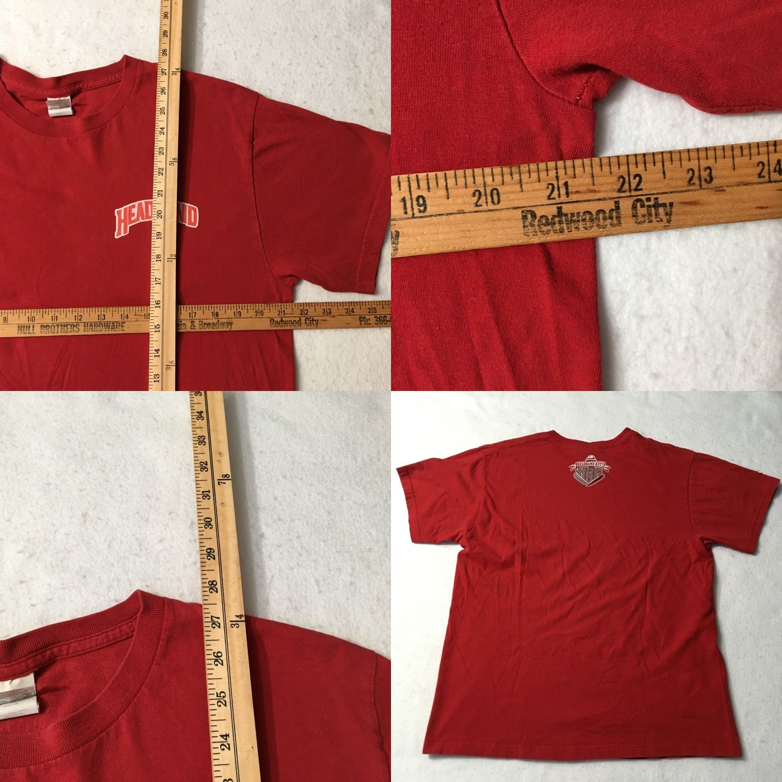Vintage Classic Gilded Headband Shirt Red Vintage Band Graphic Gold Size US L / EU 52-54 / 3 - 8 Thumbnail