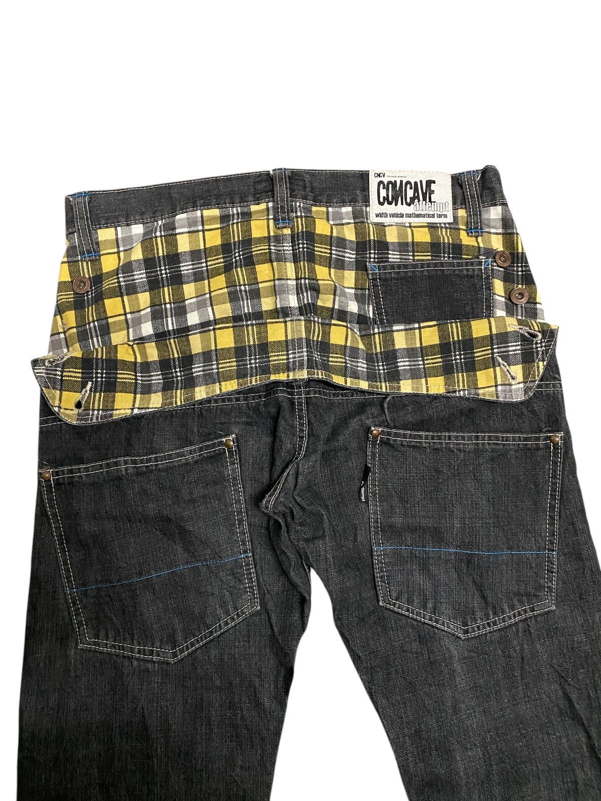 Japanese Brand × Vintage Vintage CNCV Concave Attempt Japanese Denim Jeans Size US 33 - 4 Thumbnail