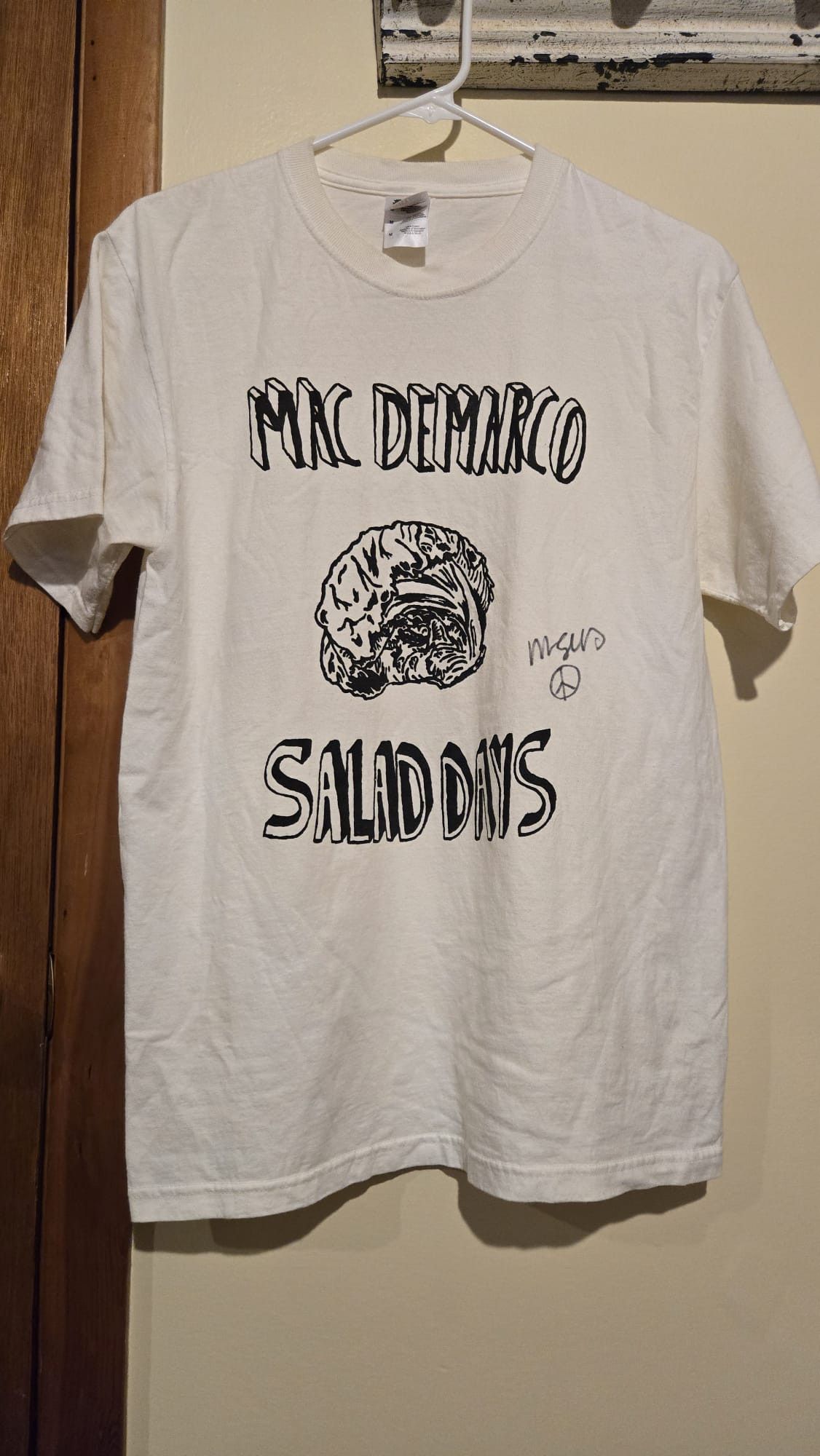 Vintage Mac Demarco Salad Days Concert T Shirt Signed By Mac Demarco Size US M / EU 48-50 / 2 - 1 Thumbnail