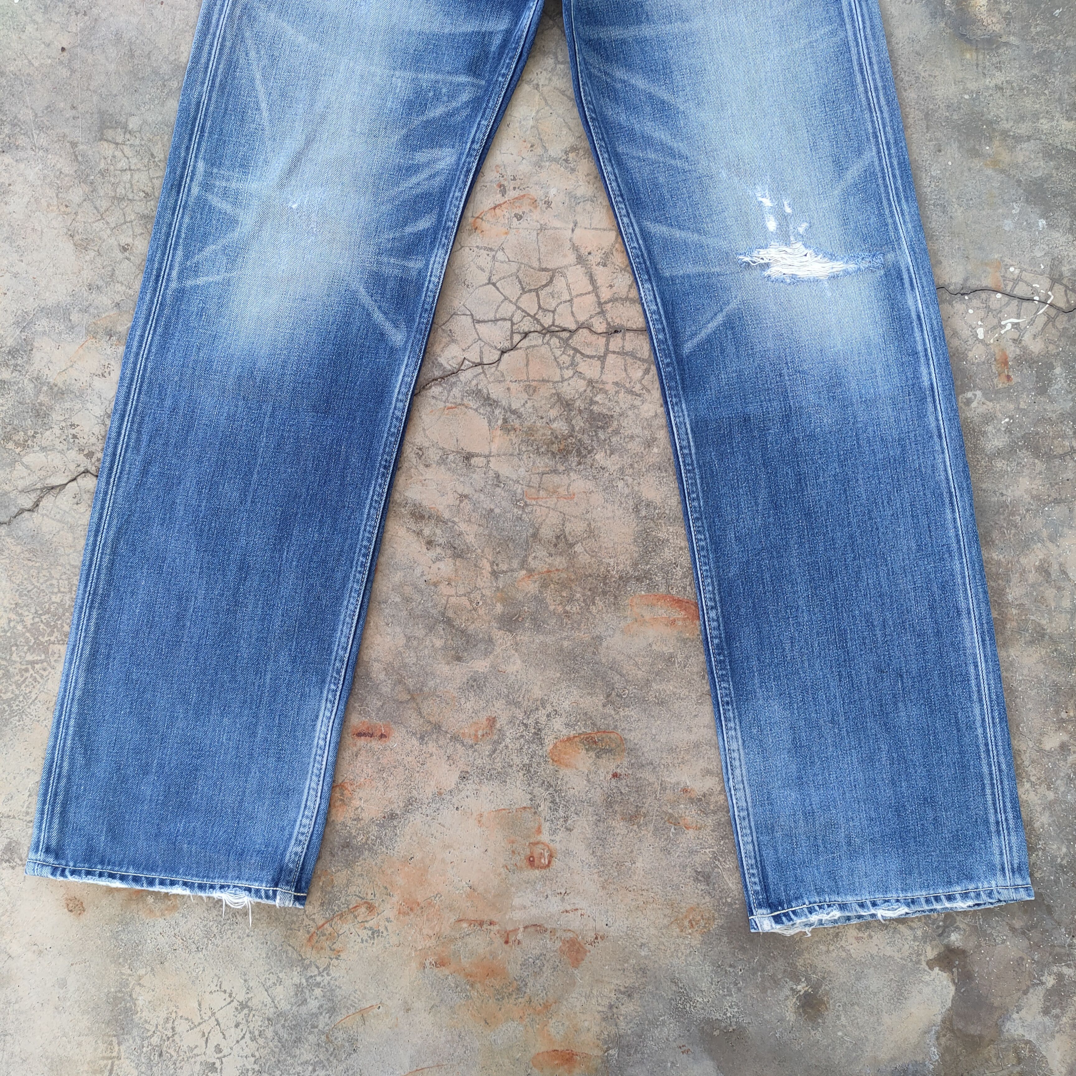 Levi's Vintage Clothing W30 VINTAGE LEVI'S 503 FADED RIPPED JEANS DENIM PANTS Size US 30 / EU 46 - 5 Thumbnail