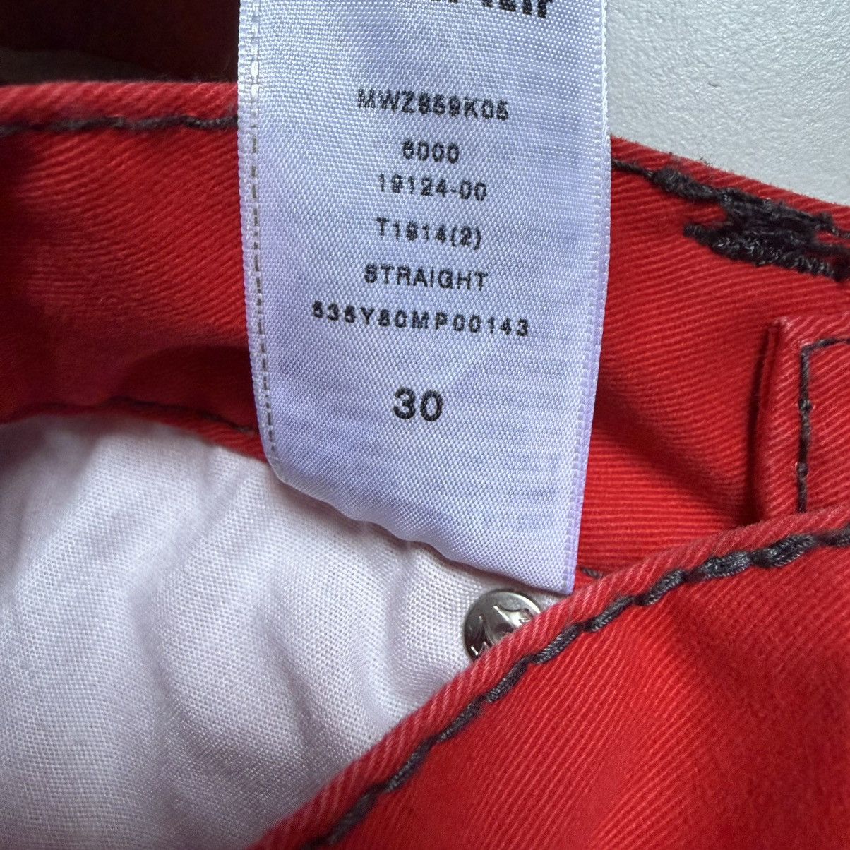 True Religion True Religion T1914(2) Straight Pants Size US 30 / EU 46 - 9 Thumbnail