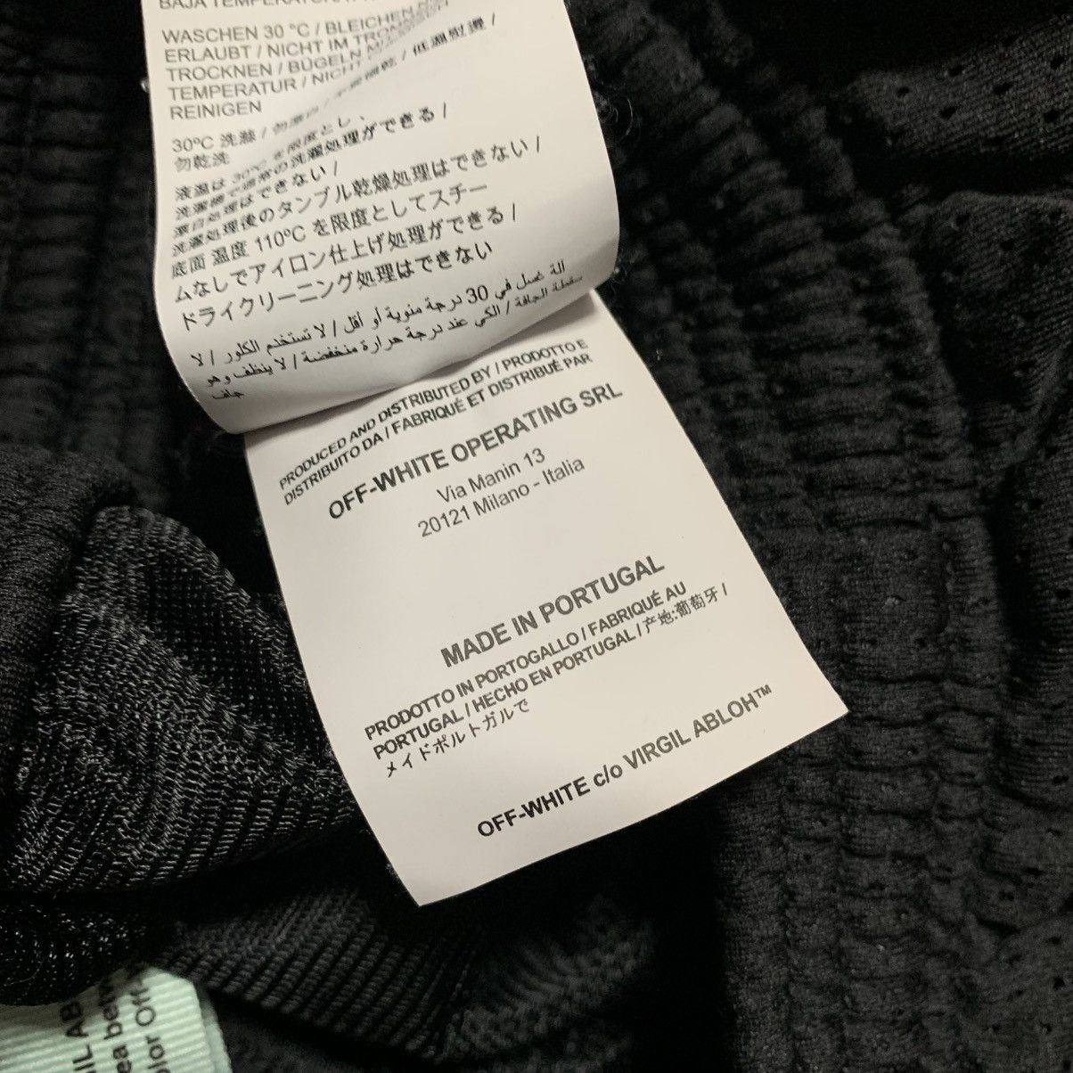 Off-White Off White Small Shorts Impressionism Black Mesh Short Virgil Size US 30 / EU 46 - 9 Thumbnail