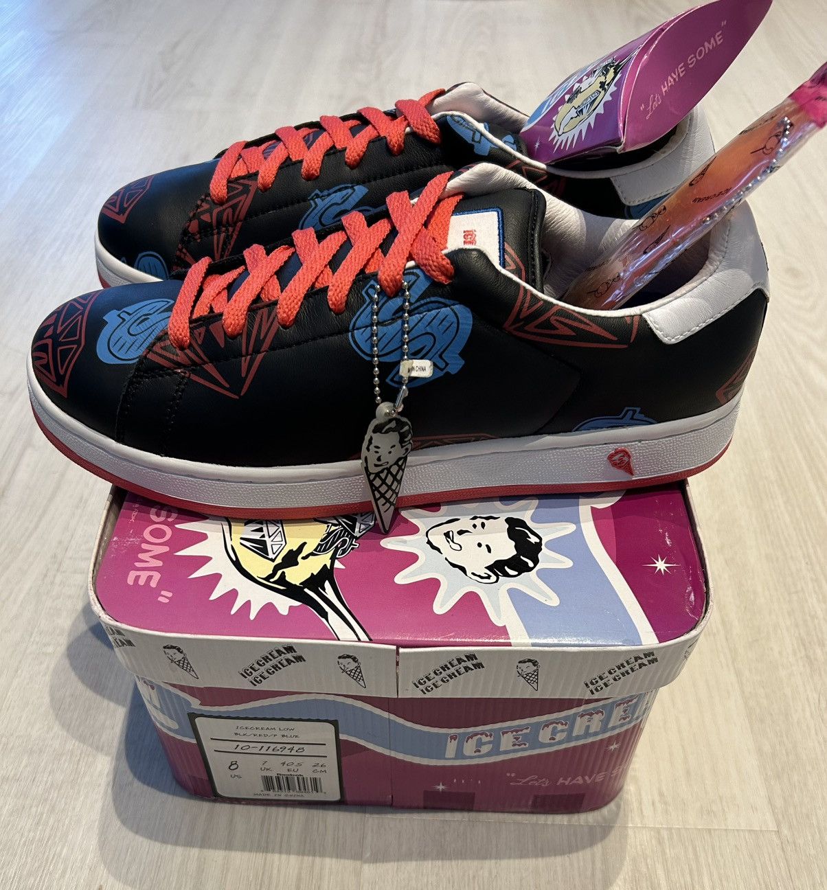 Billionaire Boys Club × Icecream × Reebok VERY RARE OG REEBOK X BBC/ICE CREAM BOUTIQUE SNEAKER Size US 8 / EU 41 - 4 Thumbnail