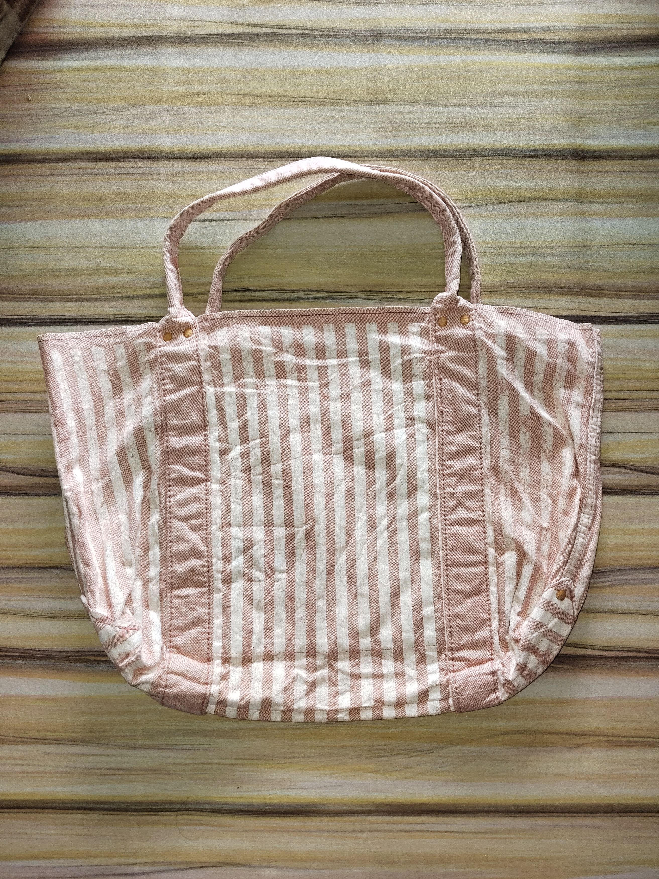 45rpm 45 rpm White Stripes Tote Bag Size ONE SIZE - 2 Thumbnail