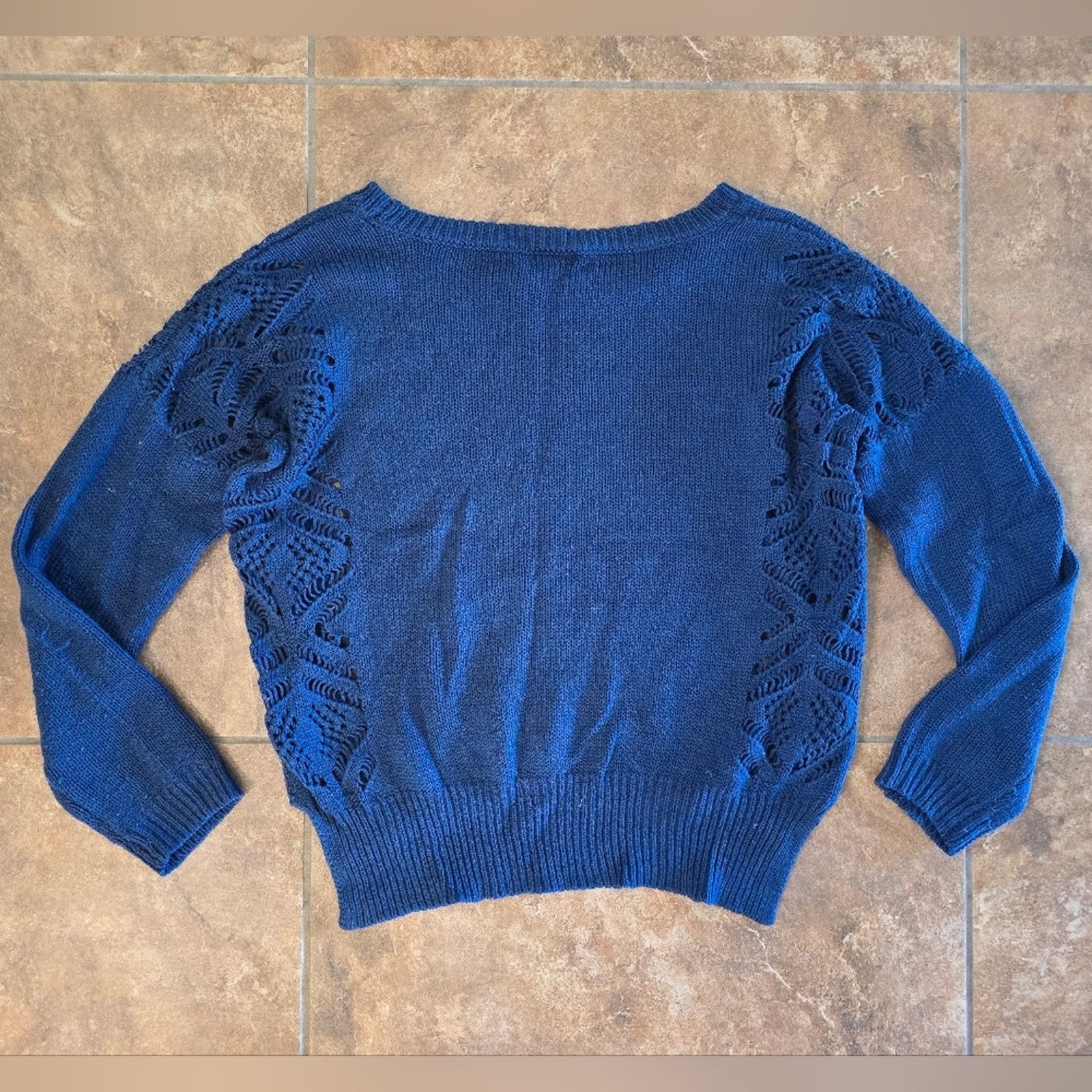 Other Navy Detailed | MINE | Knit Sweater Size L / US 10 / IT 46 - 2 Thumbnail