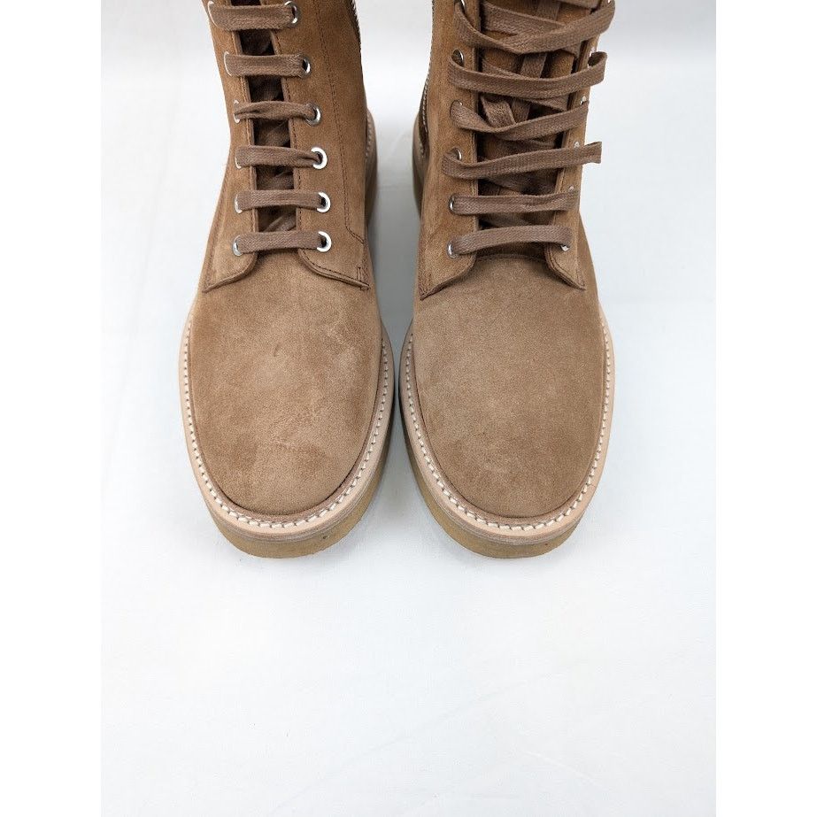 Amiri o1rshd1 Combat Crepe Sole Boots in Brown/Natural Size US 11.5 / EU 44-45 - 12 Thumbnail