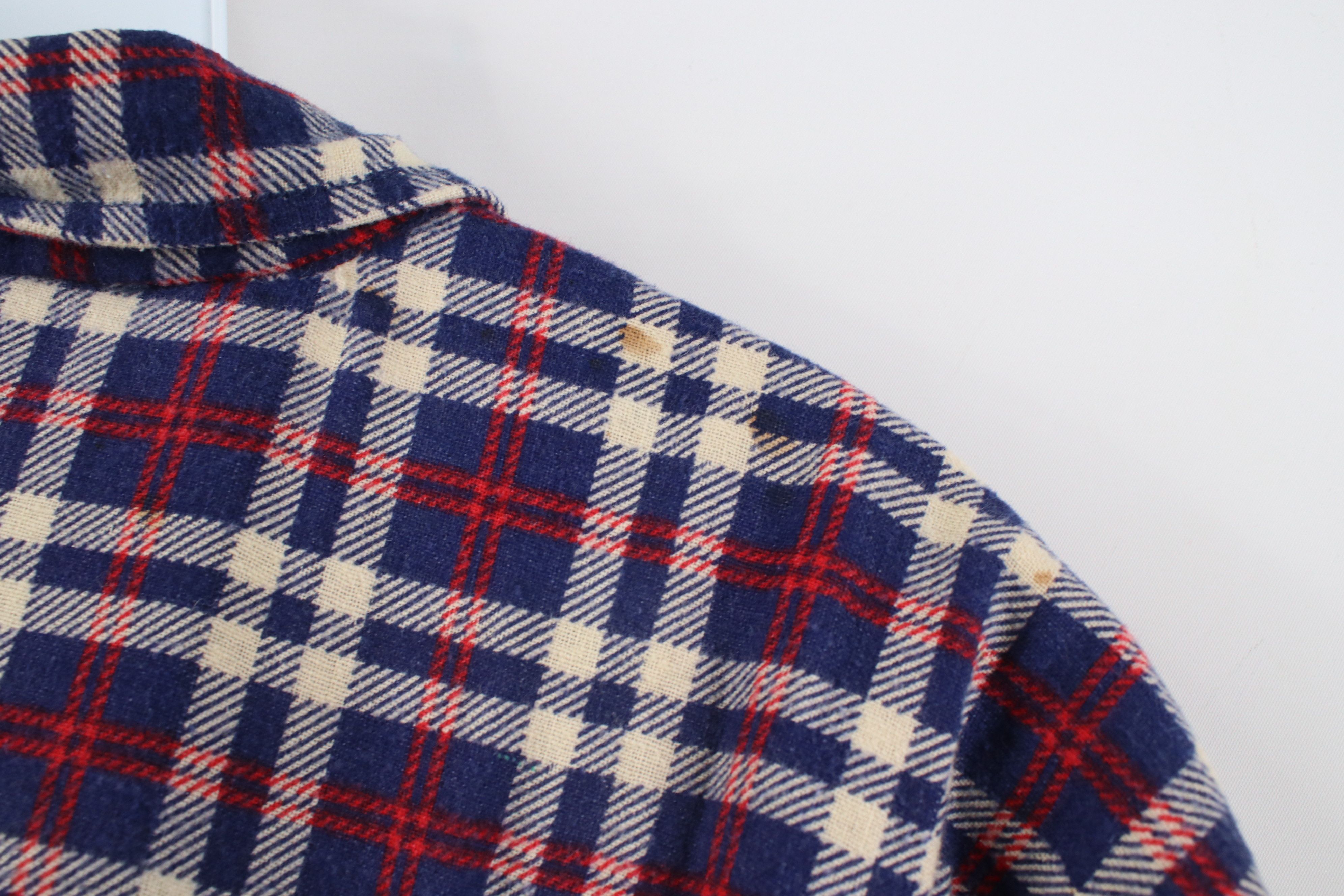 Vintage Vintage 90s Streetwear Button Shirt Jacket Jac Shirt Plaid Size US XXL / EU 58 / 5 - 12 Thumbnail
