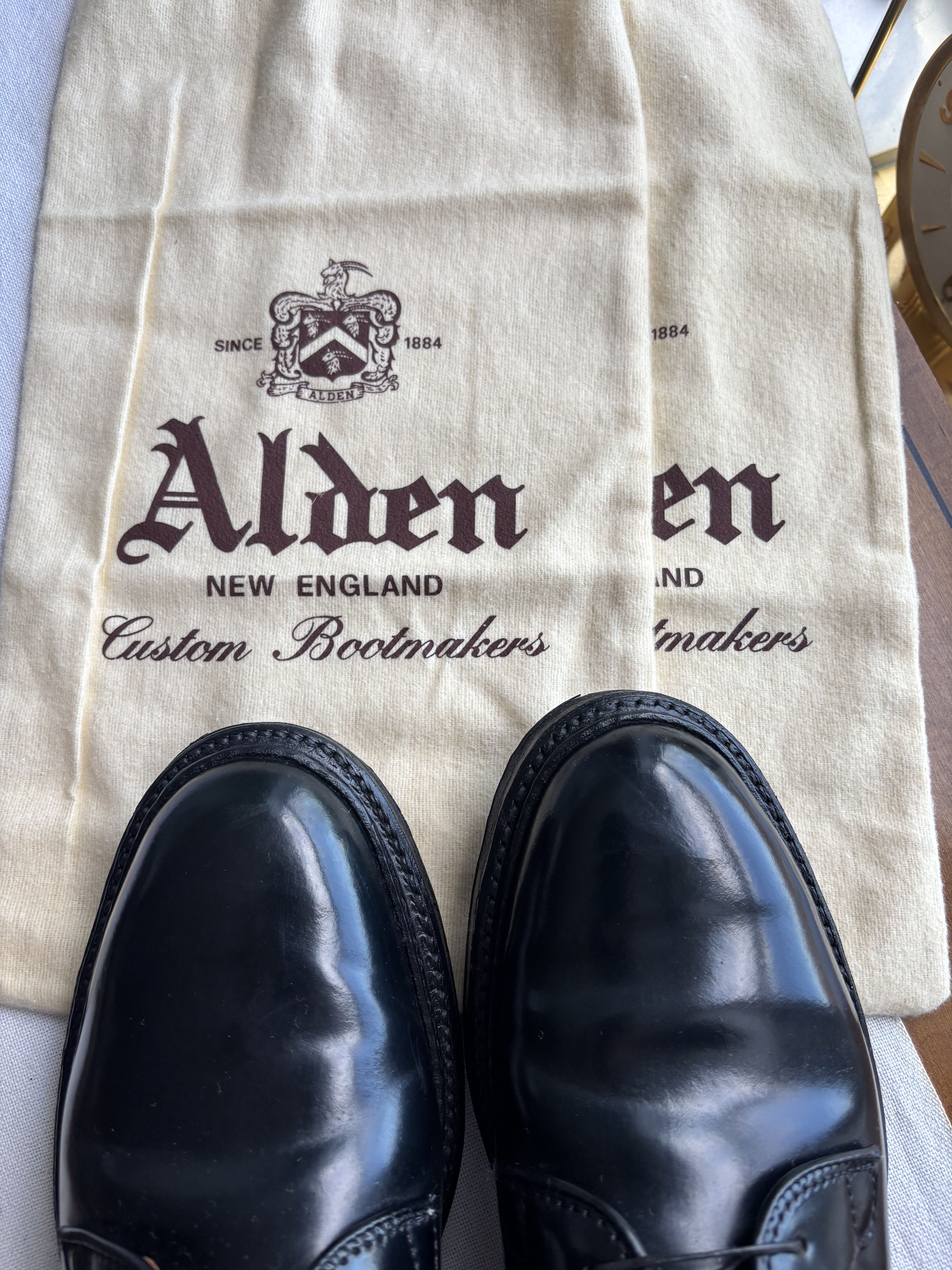Alden Alden 9901C Black Shell PTB Size US 7.5 / EU 40-41 - 13 Thumbnail