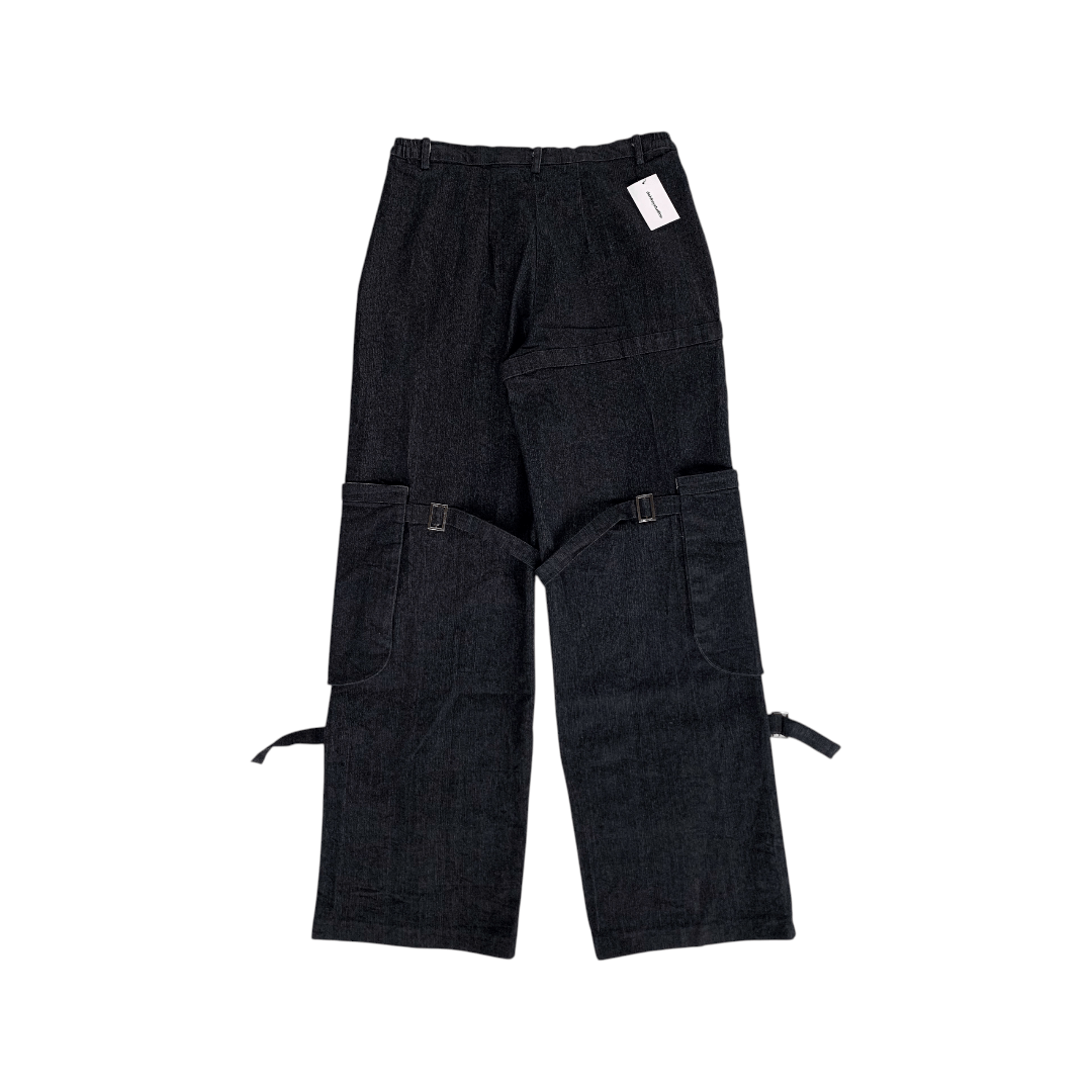 Japanese Brand Bondage Cargo Baggy Pants Size US 31 - 2 Thumbnail