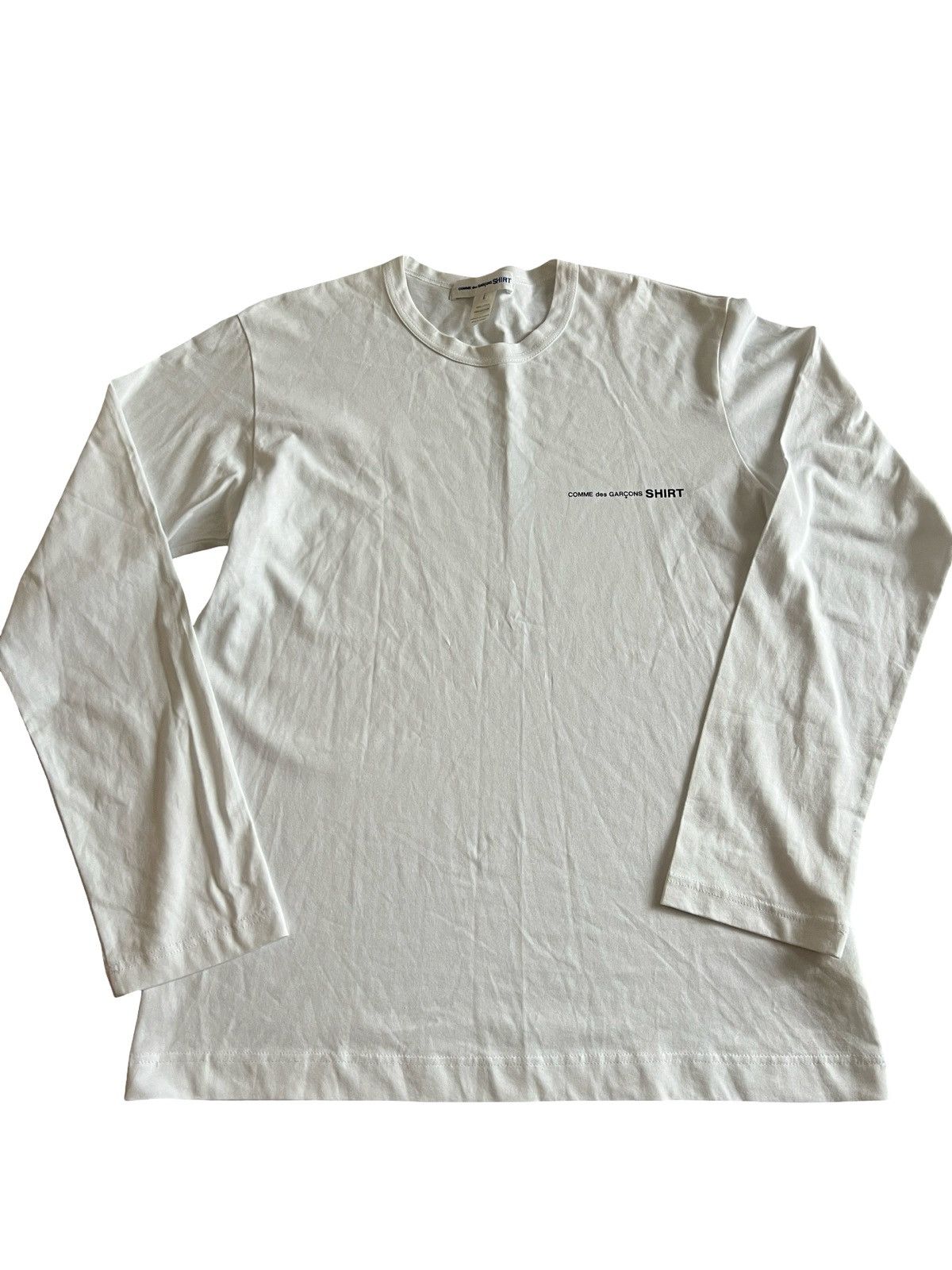 Comme des Garcons 2008 'Time For Magic' Logo Long Sleeve Shirt
