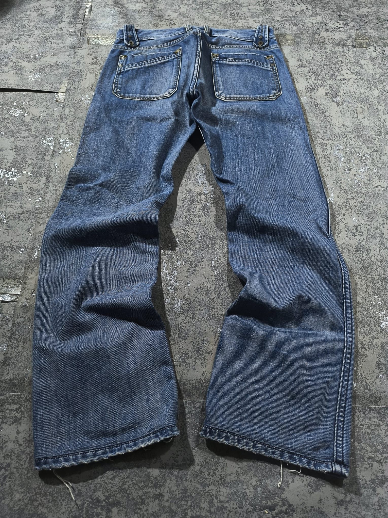 Diesel VTG DIESEL KARDEEF LOOSE STRAIGHT BIG POCKETS JEANS Size US 32 / EU 48 - 11 Thumbnail