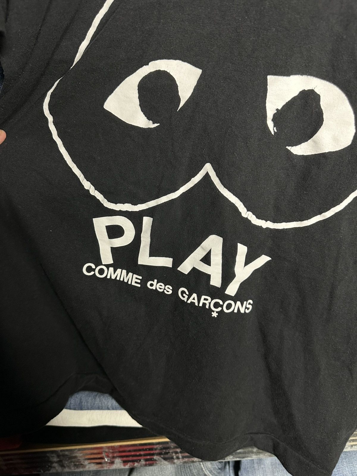 Comme des Garcons PLAY Comme des Garcons PLAY Heart Logo Japan T-Shirt Mens Size L Size US L / EU 52-54 / 3 - 13 Thumbnail