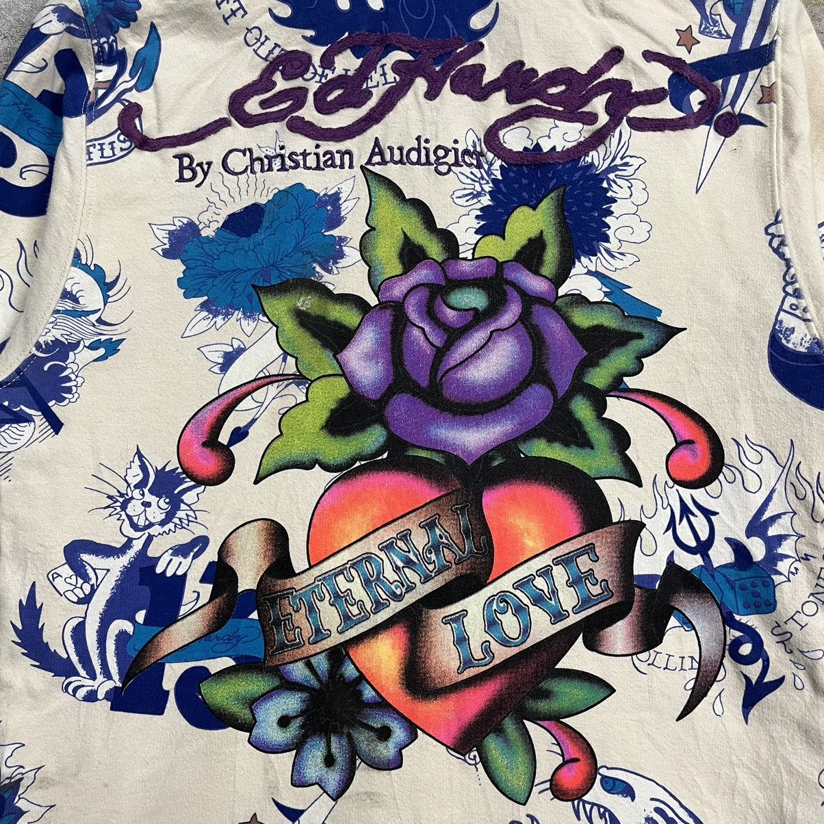 Ed Hardy Y2k Ed Hardy by Christian Audigier all over print zip hoodie Size US S / EU 44-46 / 1 - 6 Thumbnail