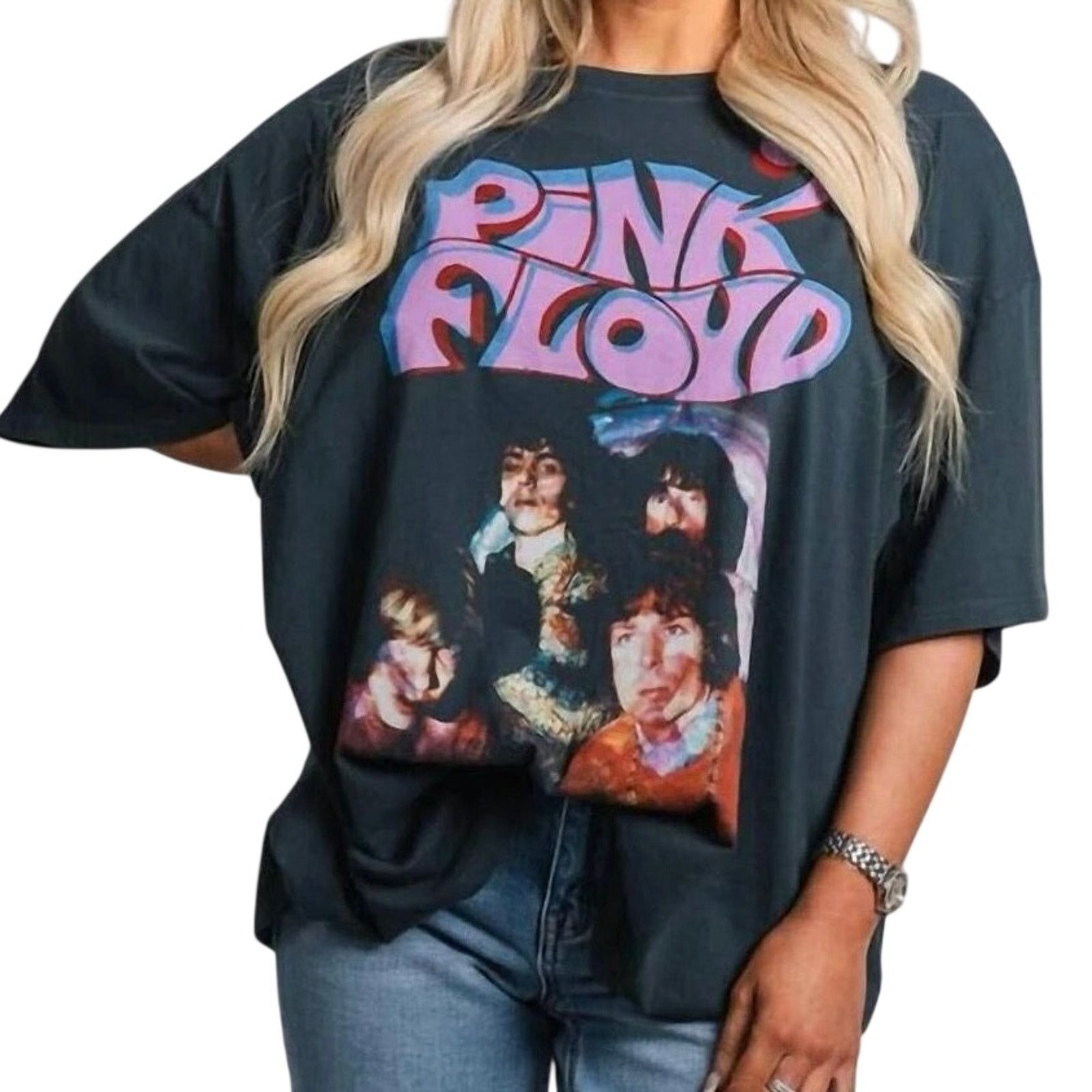 Daydreamer DAYDREAMER Pink Floyd UFO Club 1967 OS Tee, One Size Size ONE SIZE - 4 Thumbnail