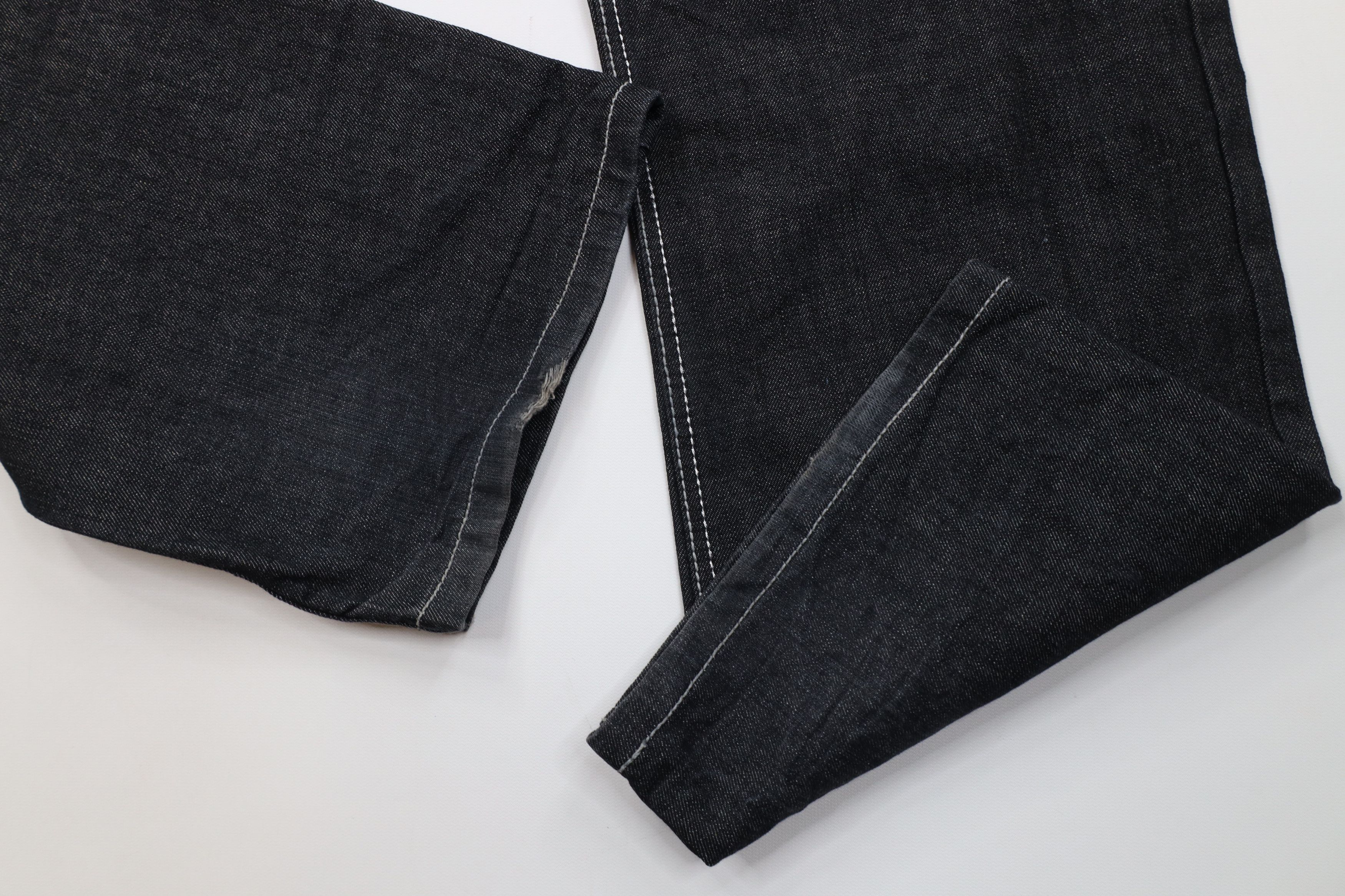 Vintage Vintage Y2K Streetwear UFC MMA Wide Leg Denim Jeans Black Size US 40 / EU 56 - 6 Thumbnail