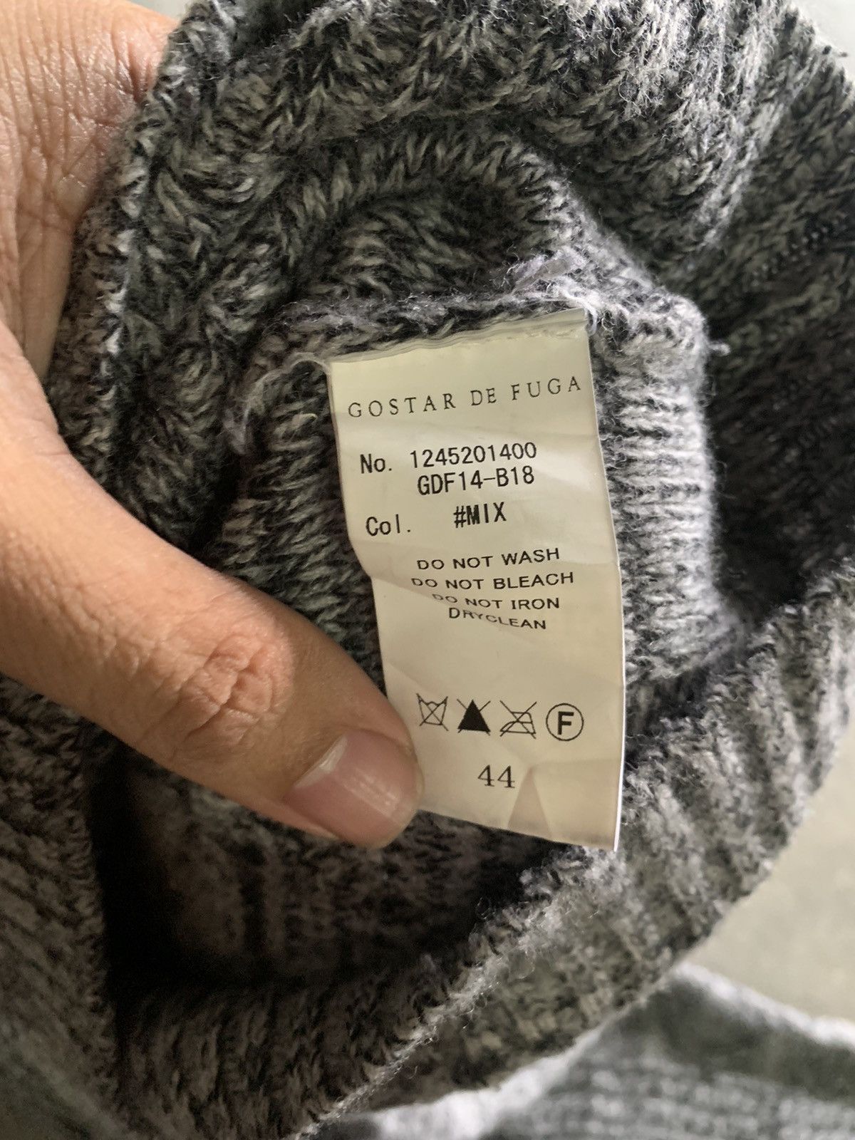 GOSTAR DE FUGA × Japanese Brand gostar de fuga knitwear super neat and comfy Size US M / EU 48-50 / 2 - 4 Thumbnail