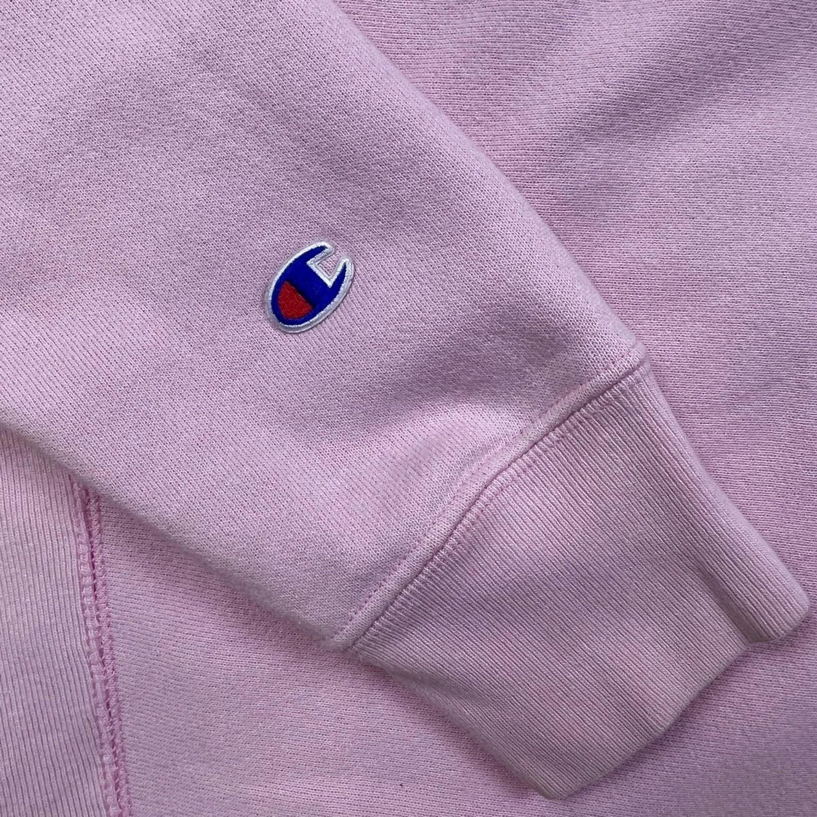 Champion × Vintage Champion Hoodie Medium Reverse Weave Pullover Sweatshirt Size M / US 6-8 / IT 42-44 - 4 Thumbnail