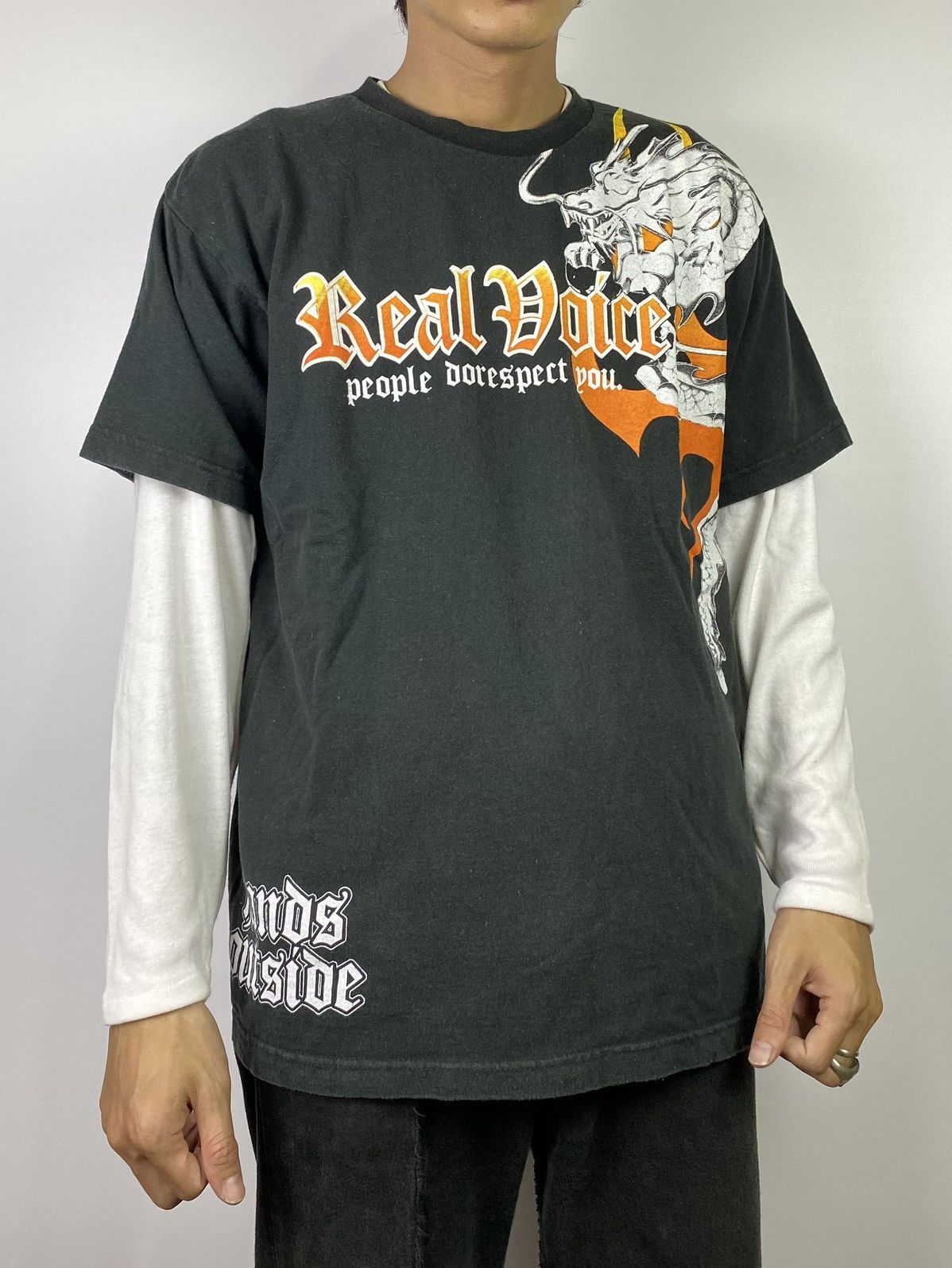 Hysteric Glamour japanese brand strange heaven dragon fire y2k tee Size US L / EU 52-54 / 3 - 4 Thumbnail