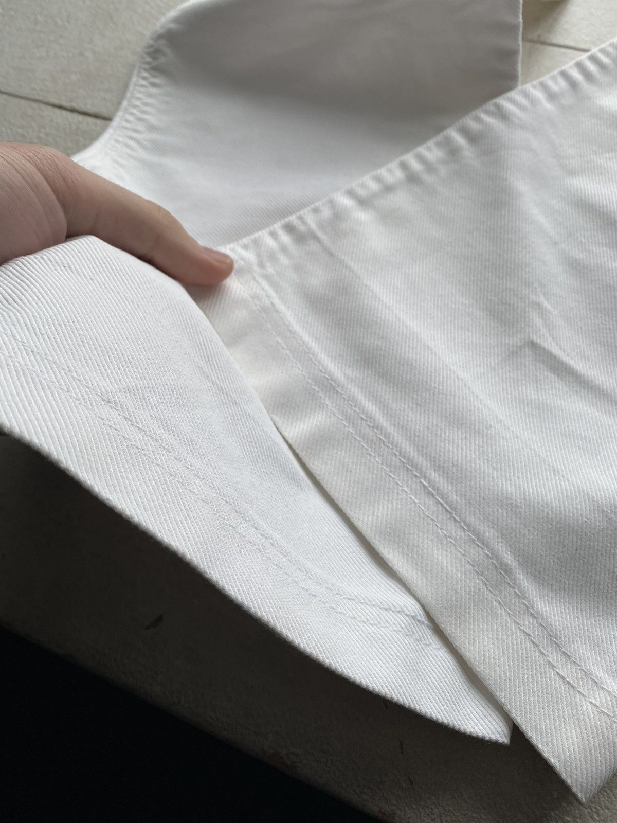Diesel NWT Bootcut Diesel White Military Utility Pants Deadstock Size 27" / US 4 / IT 40 - 10 Thumbnail