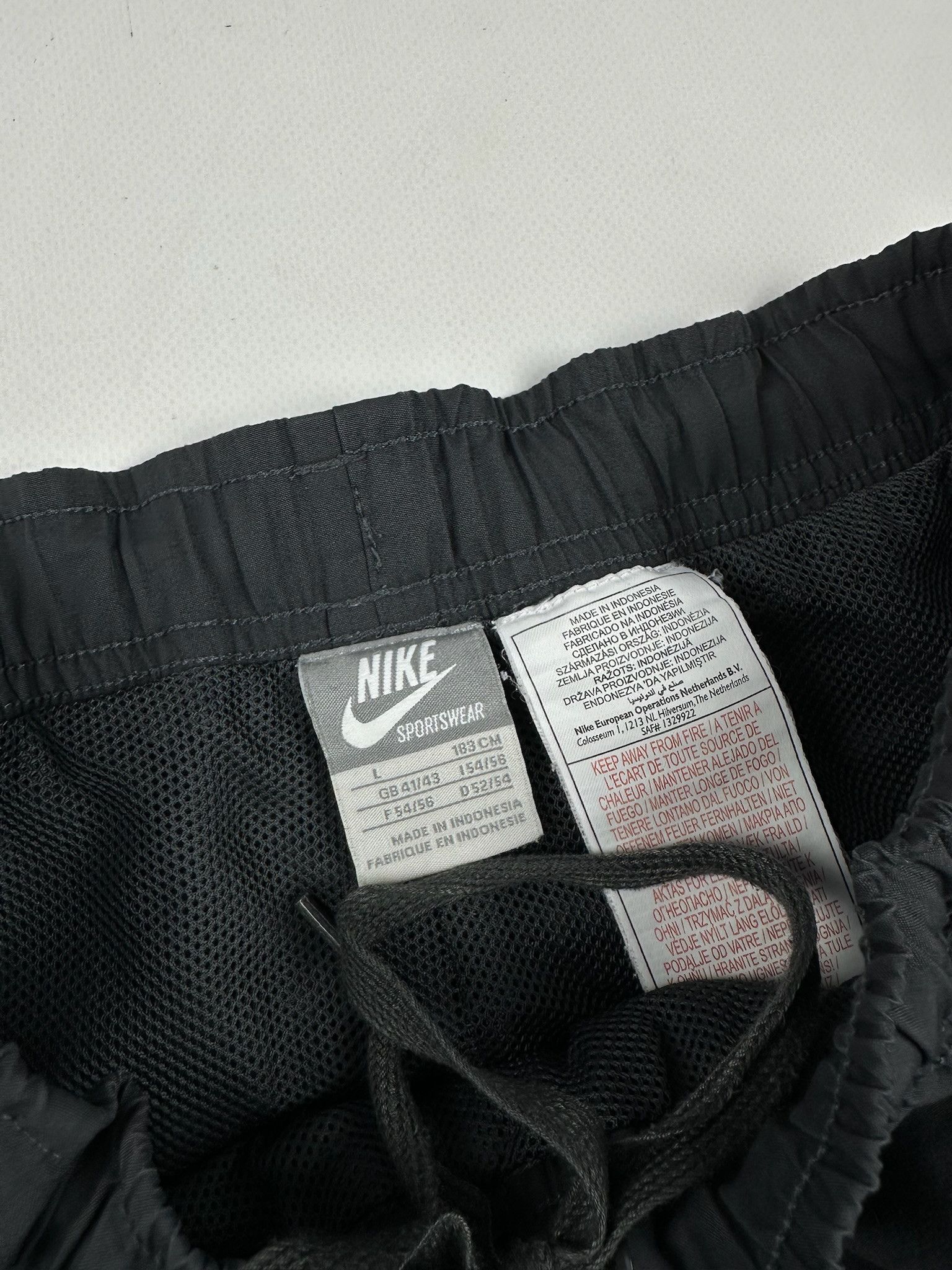 Nike Vintage Nike Baggy Track Pants size L Drill Swoosh Y2K USA Size US 34 / EU 50 - 6 Thumbnail