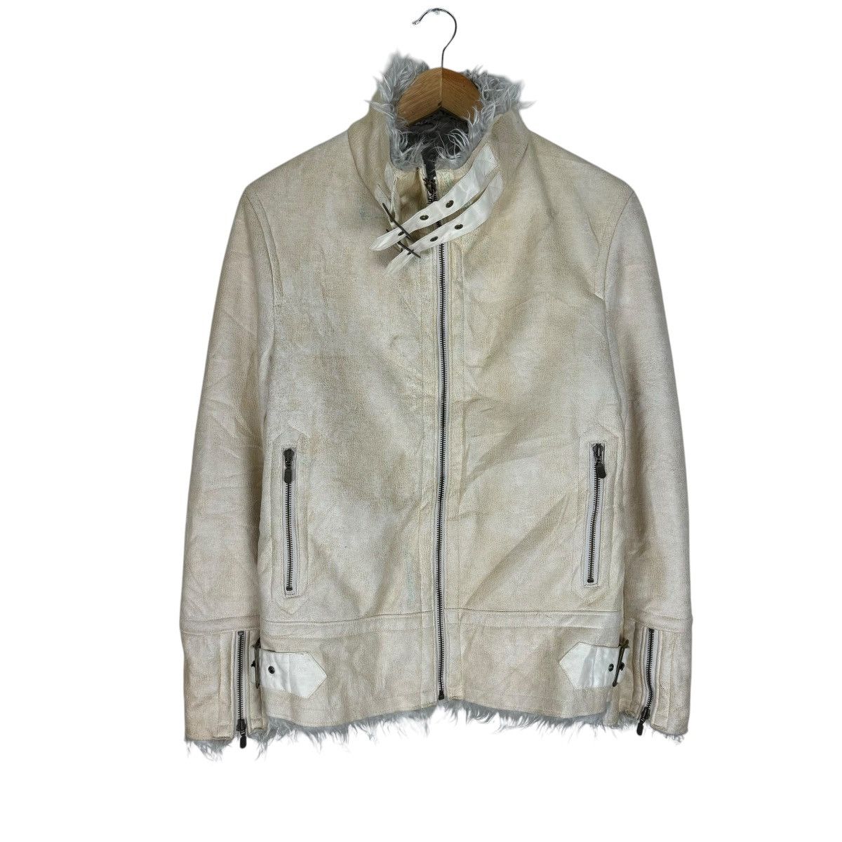 Tornado Mart ☀️TORNADO MART SYNTHETIC LEATHER SHERPA JACKET Size US L / EU 52-54 / 3 - 3 Thumbnail