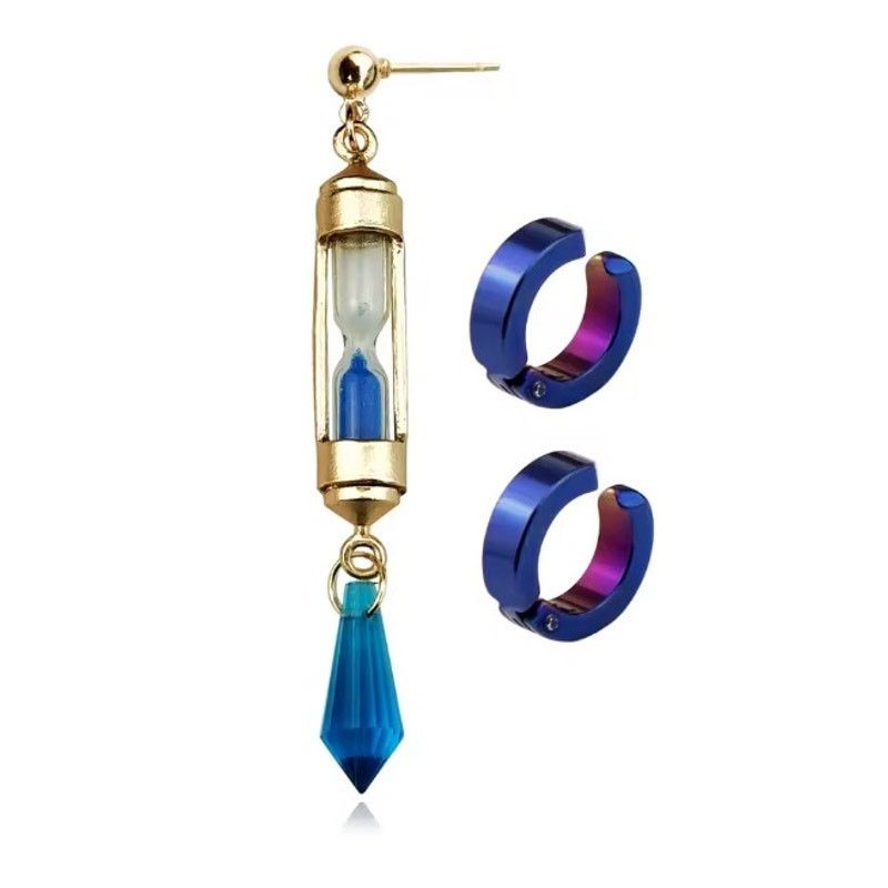 Other Case Study of Vanitas Blue Hourglass Drop Anime Earrings Size ONE SIZE - 2 Thumbnail