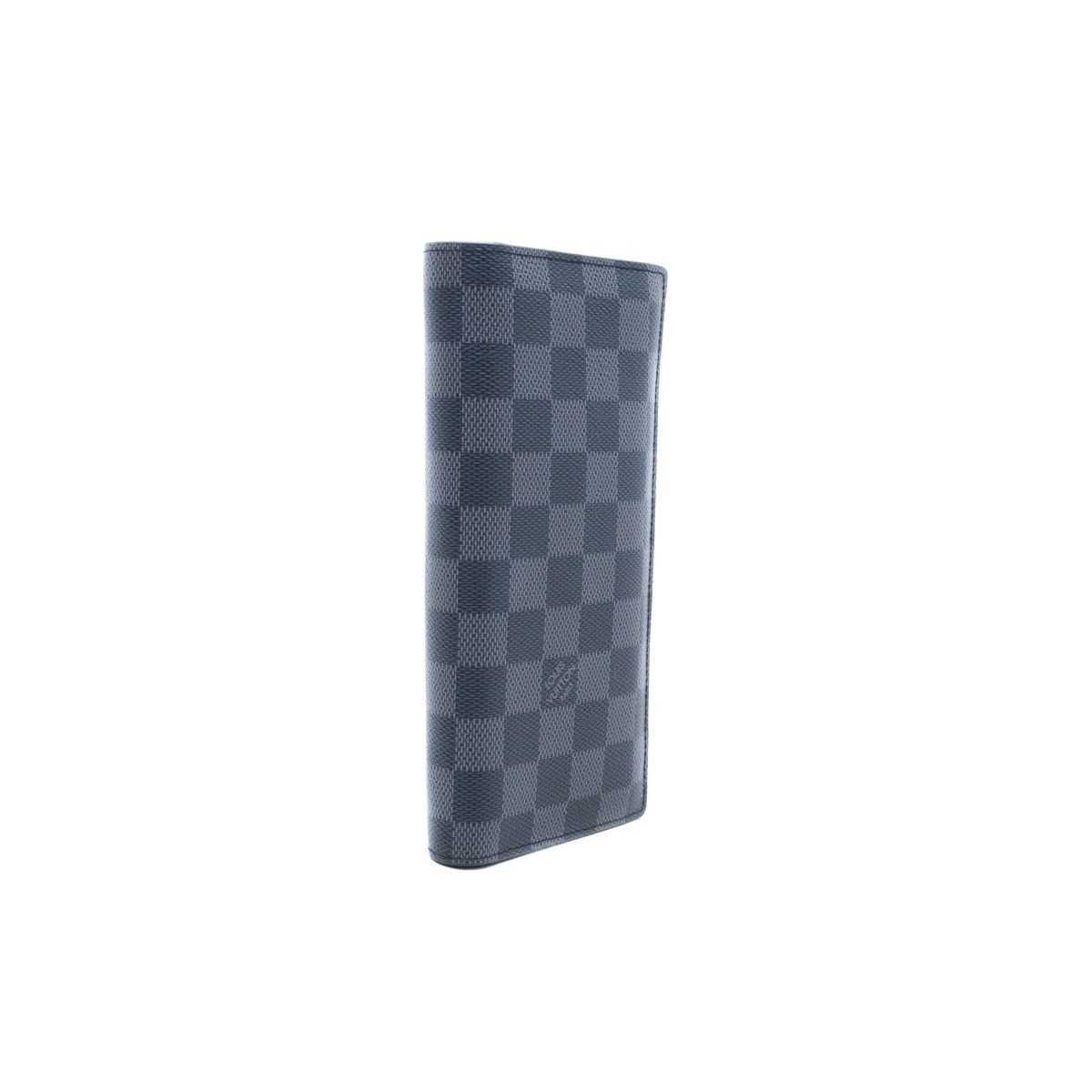 Louis Vuitton 675$MRP LOUIS VUITTON Brazza Damier Graphite Canvas Wallet Size ONE SIZE - 2 Thumbnail