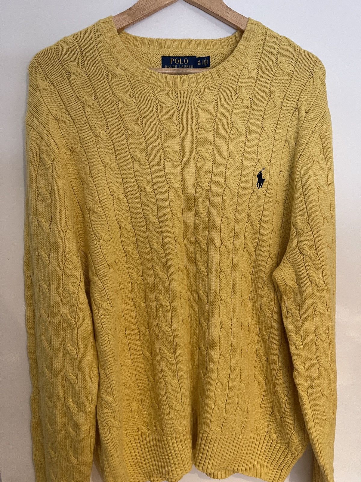 Polo Ralph Lauren Polo Ralph Lauren cableknit sweater Size US XL / EU 56 / 4 - 1 Thumbnail