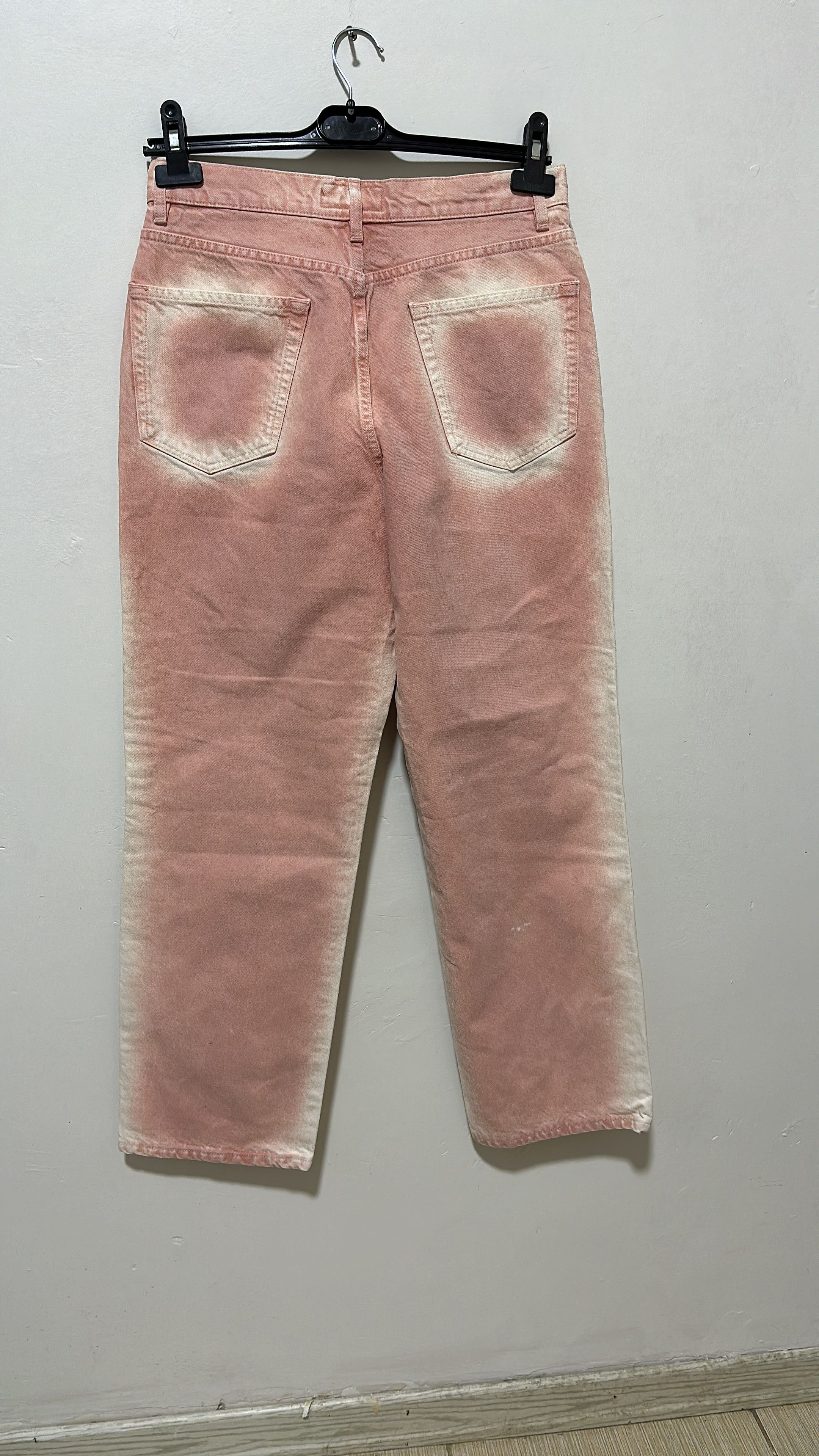 Stussy Stussy Spray Dyed Big Ol Jean Size 28 Faded Pink Size US 28 / EU 44 - 2 Thumbnail