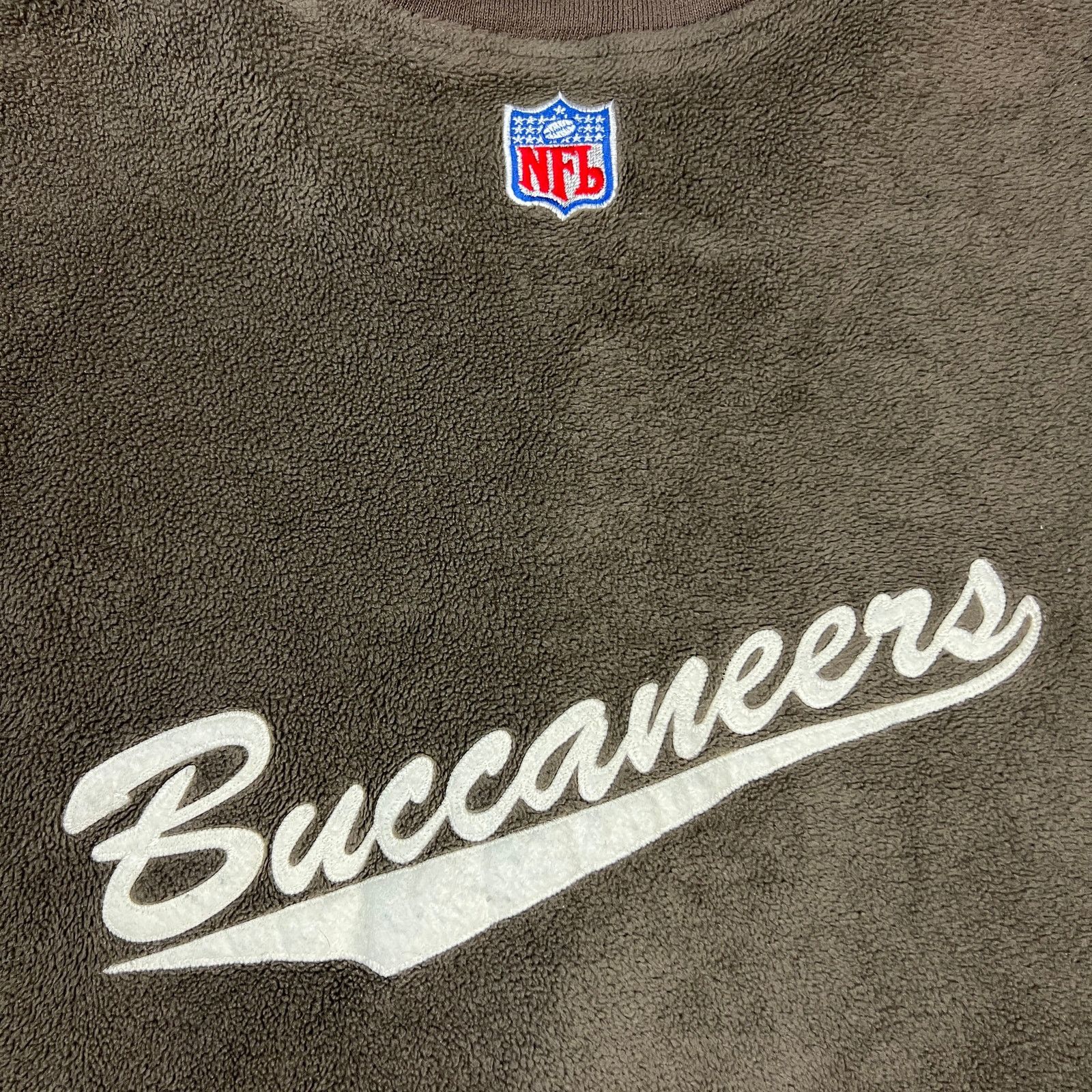 Adidas Vintage Adidas Fleece Tampa Bay Buccaneers NFL 90s Jacket Size US L / EU 52-54 / 3 - 5 Thumbnail