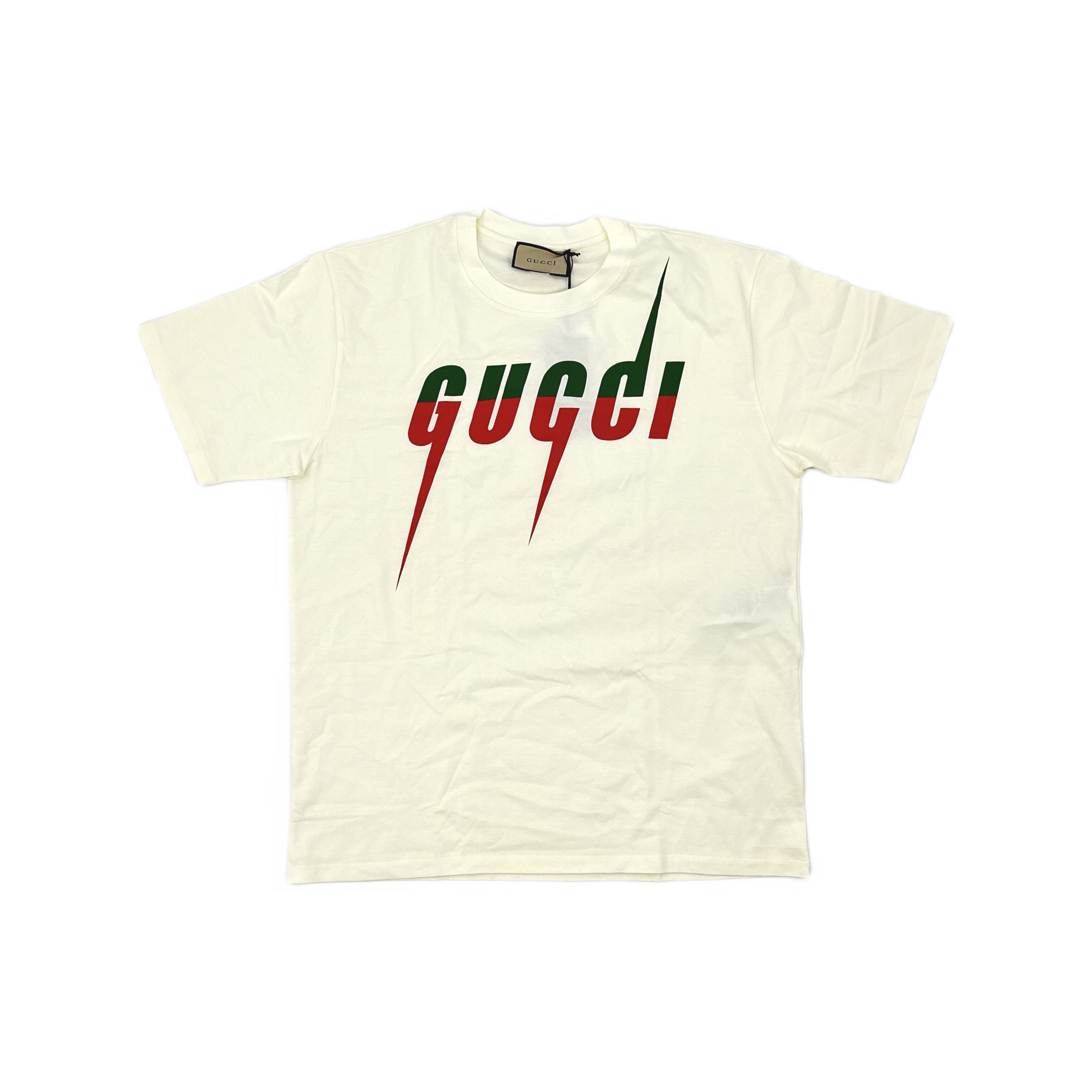 Gucci Gucci Blade Logo T-Shirt Size XL Size US XL / EU 56 / 4 - 1 Thumbnail