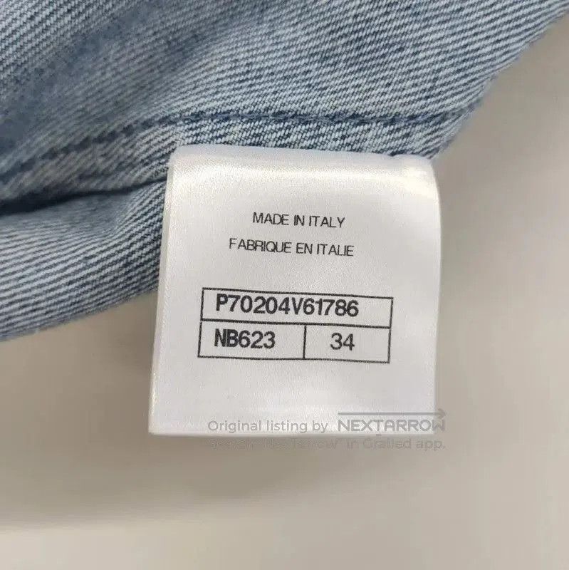 Chanel Chanel Light Blue Cotton Cardigan for Women . Size XS / US 0-2 / IT 36-38 - 3 Thumbnail