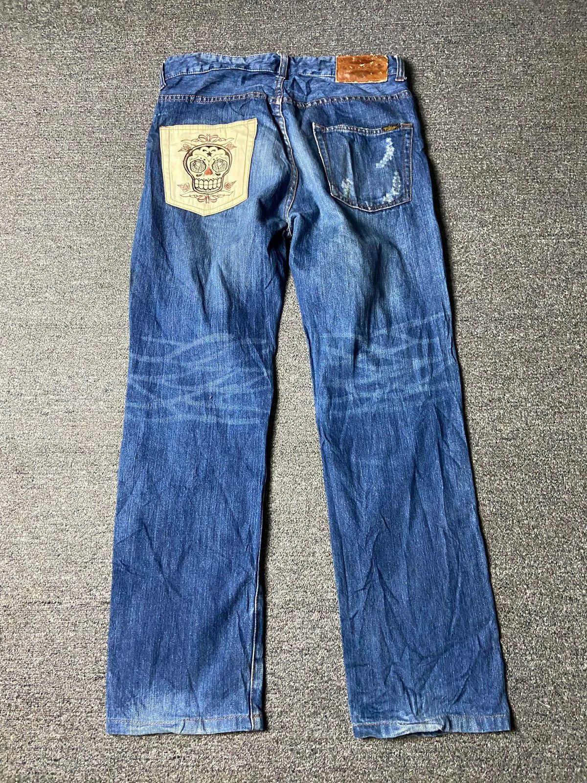 Billabong Vintage BILLABONG Distressed Ripped Jeans (158) Size US 32 / EU 48 - 2 Thumbnail