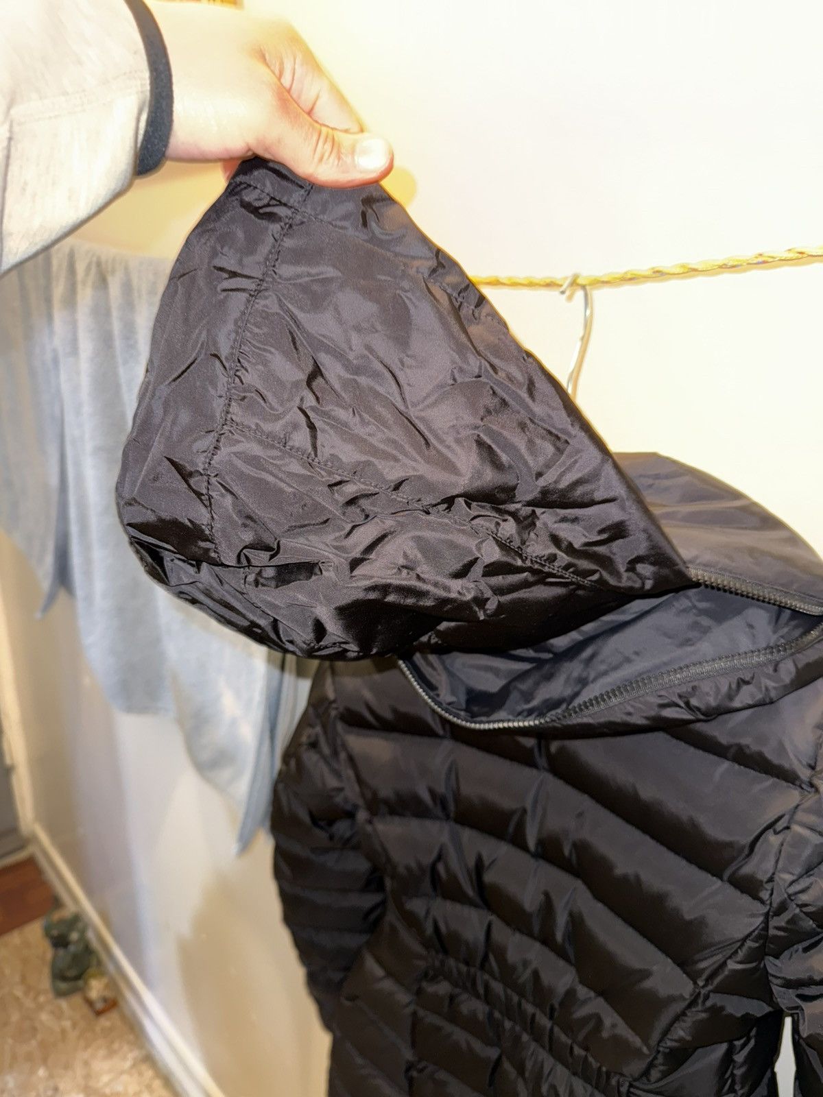 Moncler Moncler Gie Hooded Long Down Jacket Black Size XS / US 0-2 / IT 36-38 - 15 Thumbnail