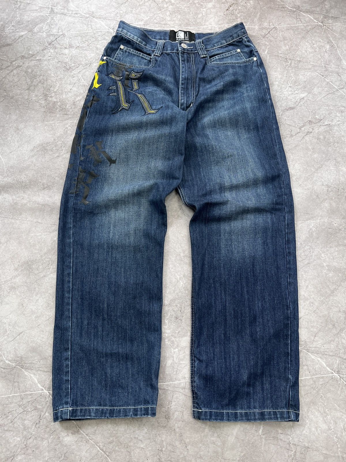 Karl Kani Vintage baggy Karl Kani wide leg pants jeans y2k Size US 30 / EU 46 - 1 Thumbnail