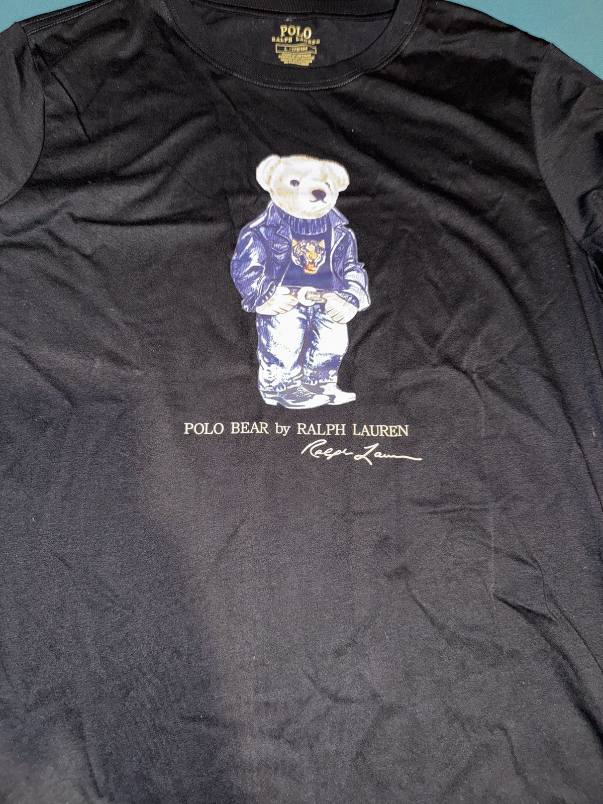 Designer × Polo Ralph Lauren Polo Bear Graphic Tee Size US L / EU 52-54 / 3 - 2 Thumbnail