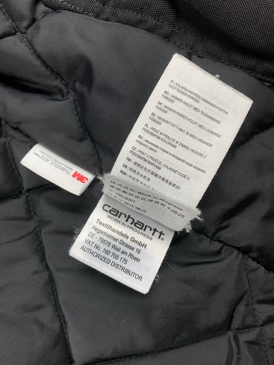 Carhartt Carhartt Unisex Black Hooded Parka Jacket Size XS Nylon Size US XS / EU 42 / 0 - 24 Thumbnail