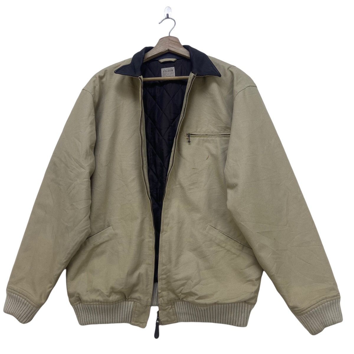 Filson Vintage Filson Leather Collar Detroit Jacket Size US M / EU 48-50 / 2 - 20 Thumbnail