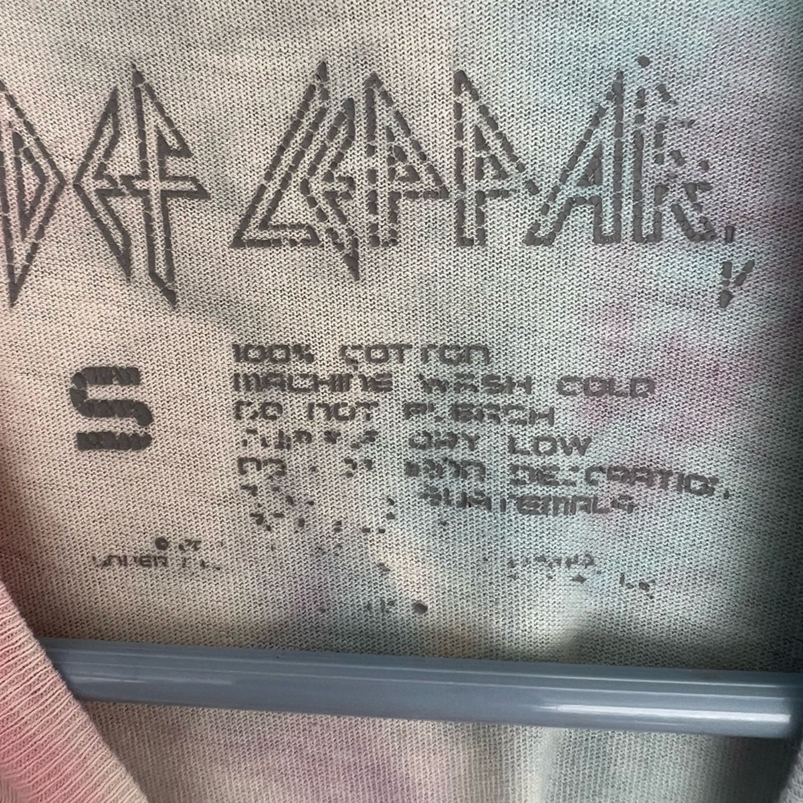 Def Leppard Tie Dye Def Leppard Hysteria Shirt Size Small COOL Size US S / EU 44-46 / 1 - 5 Thumbnail