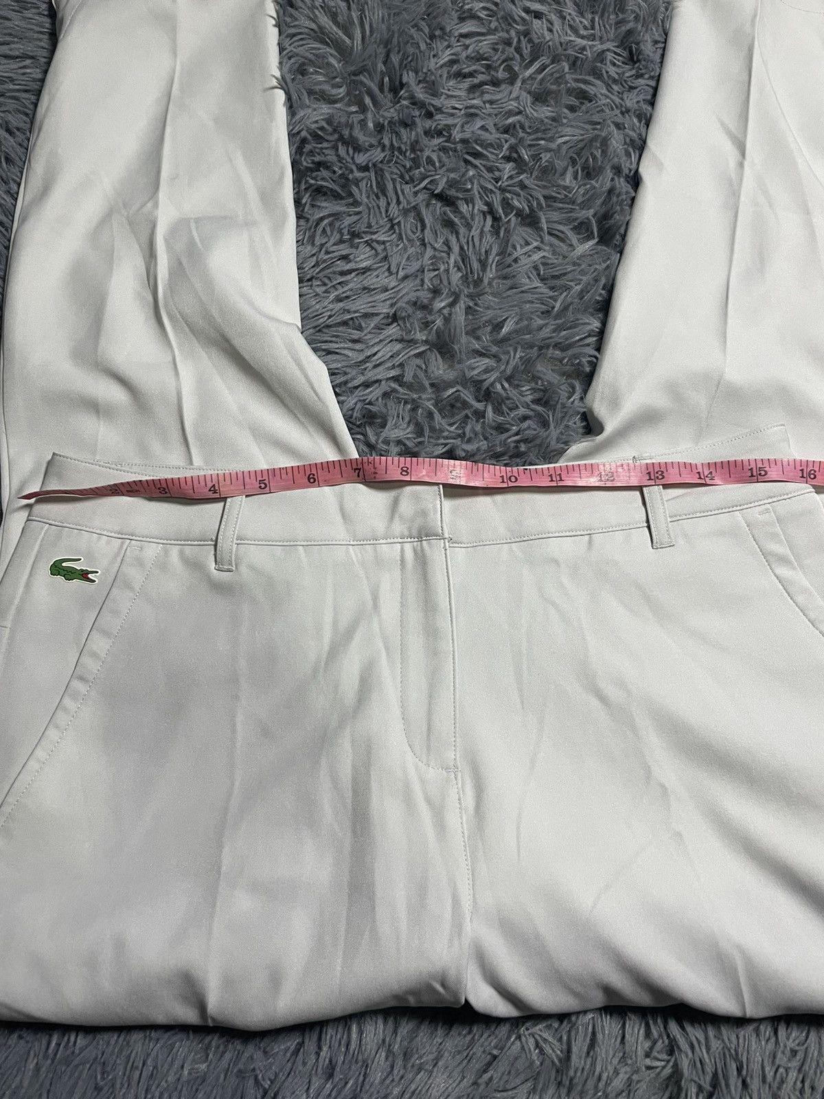 Lacoste NEW LACOSTE SPORT GOLF PANTS WHITE FLAT FRONT LIGHTWEIGHT Size US 32 / EU 48 - 9 Thumbnail