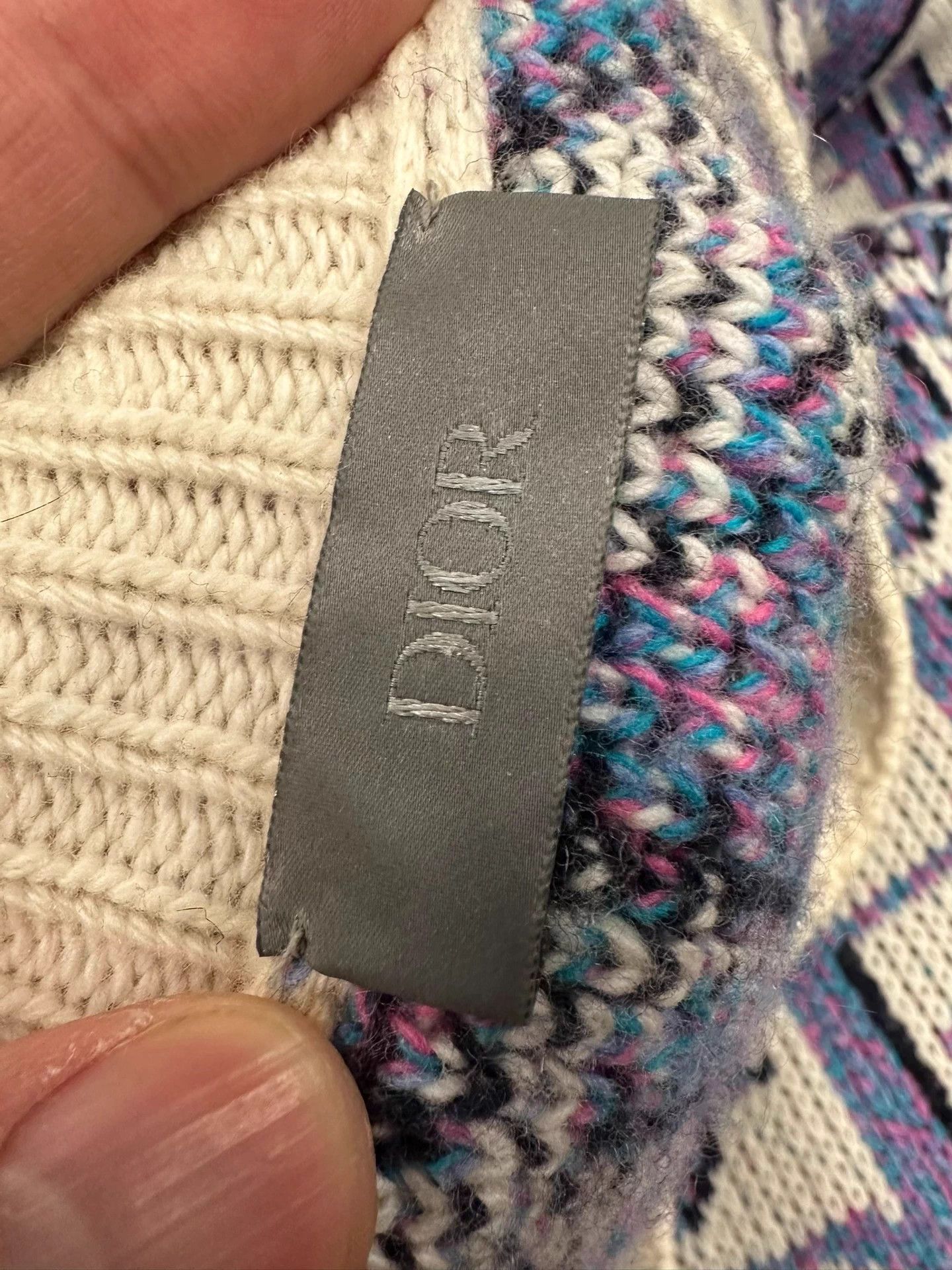Dior DIOR all-over jacquard embroidered logo sweater XL Size US XL / EU 56 / 4 - 4 Thumbnail