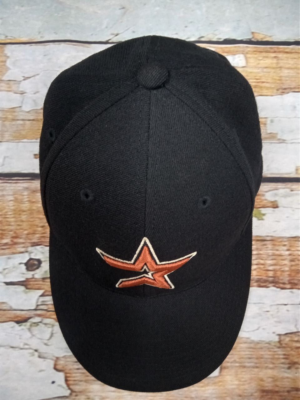 Nike Vintage Nike Houston Astros 100% Wool Cap Hat Size ONE SIZE - 4 Thumbnail