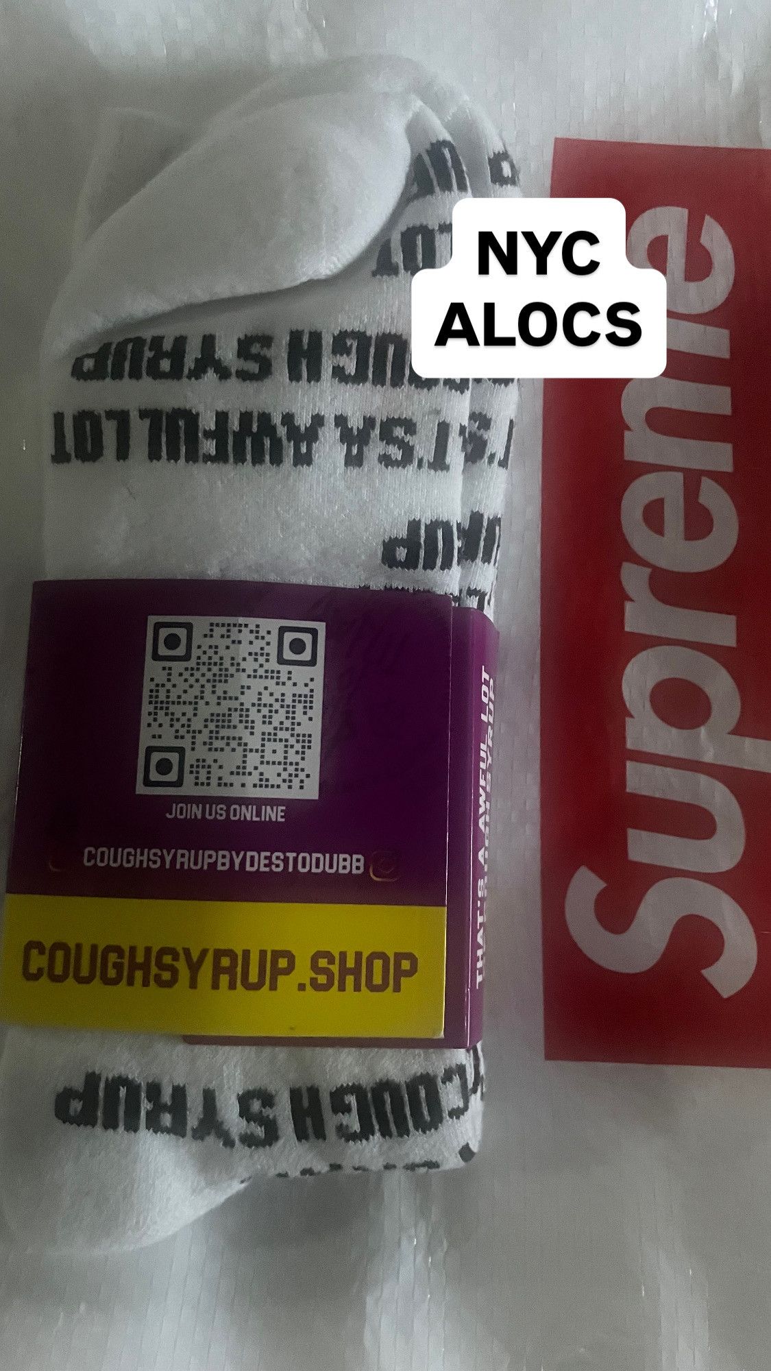 Awful Lot of Cough Syrup ALOCS THAT’S AN AWFUL LOT OF COUGH SYRUP ...