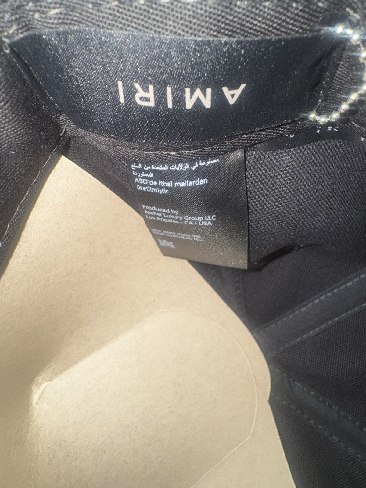 Amiri Amiri Three Star Trucker Hat Size ONE SIZE - 8 Thumbnail
