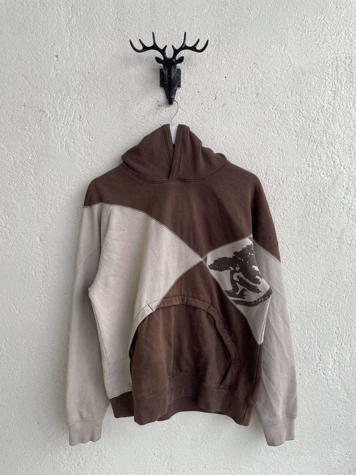 Nike ACG 2000s Nike ACG Color Block Hoodie Tree Graphic Archive Y2K Size US XXL / EU 58 / 5 - 1 Thumbnail