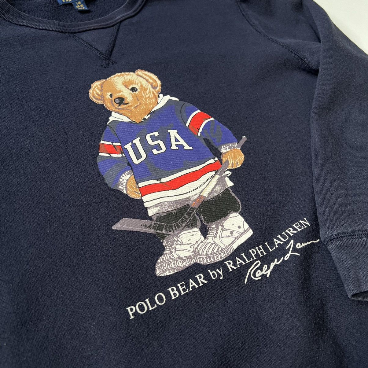 Polo Ralph Lauren Polo Bear Ralph Lauren sweatshirt Size S / US 4 / IT 40 - 2 Thumbnail