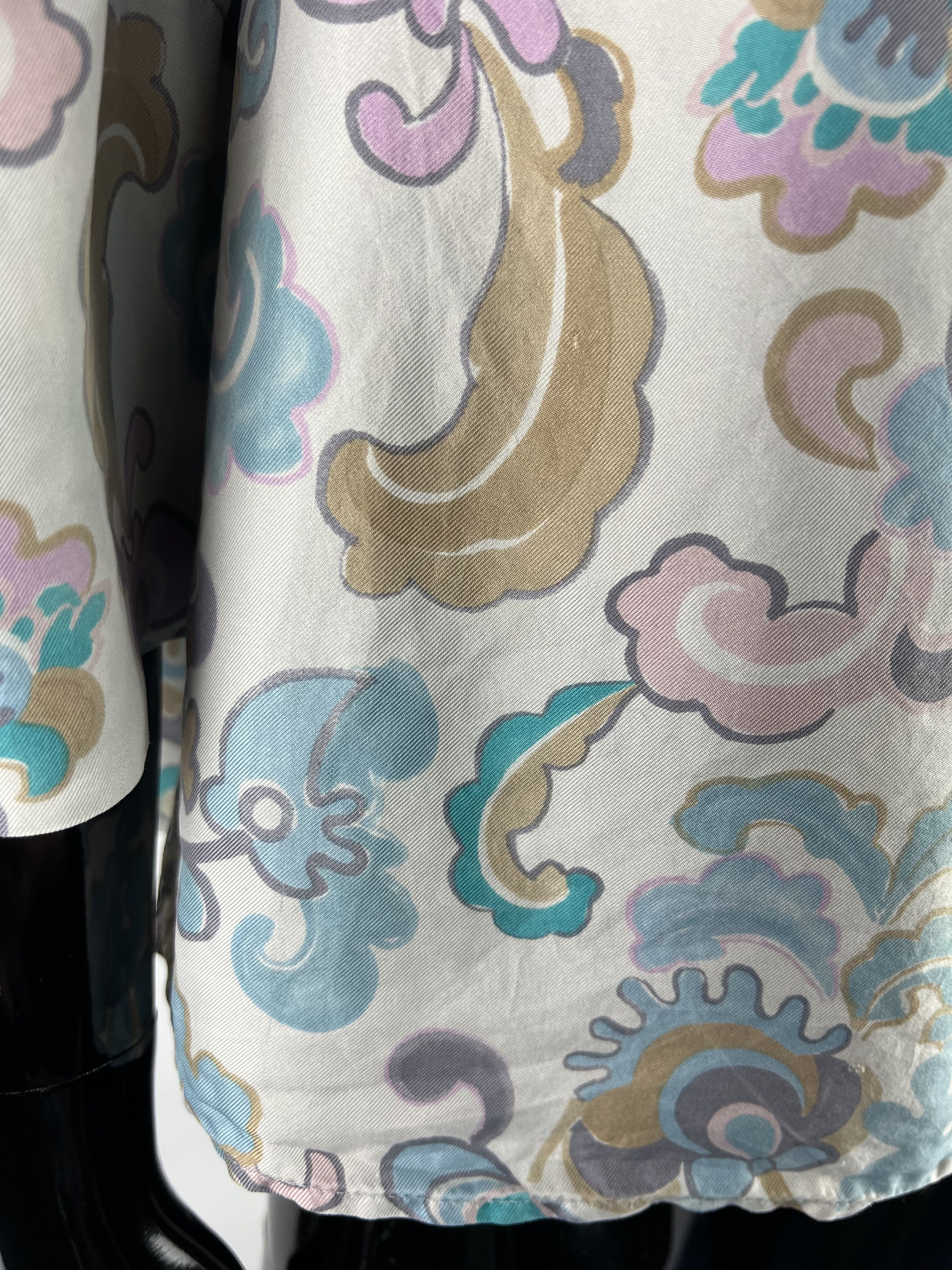 Chloe × See by Chloe See by Chloe Multicolor 100% Silk Blouse Size IT42 US6 Size M / US 6-8 / IT 42-44 - 8 Thumbnail