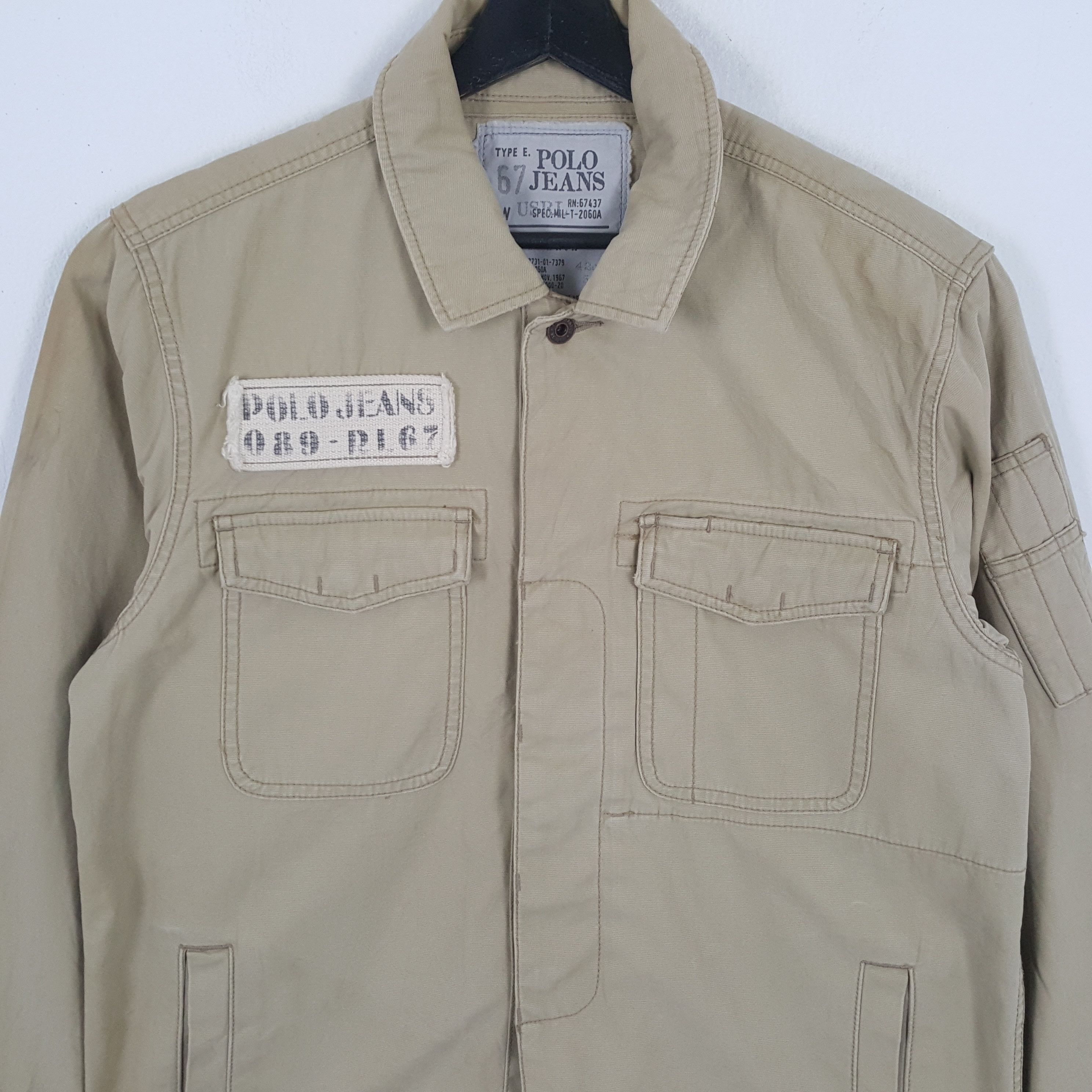 Polo Ralph Lauren × Vintage POLO JEANS by RALPH LAUREN Nice Design Jacket Size US M / EU 48-50 / 2 - 2 Thumbnail